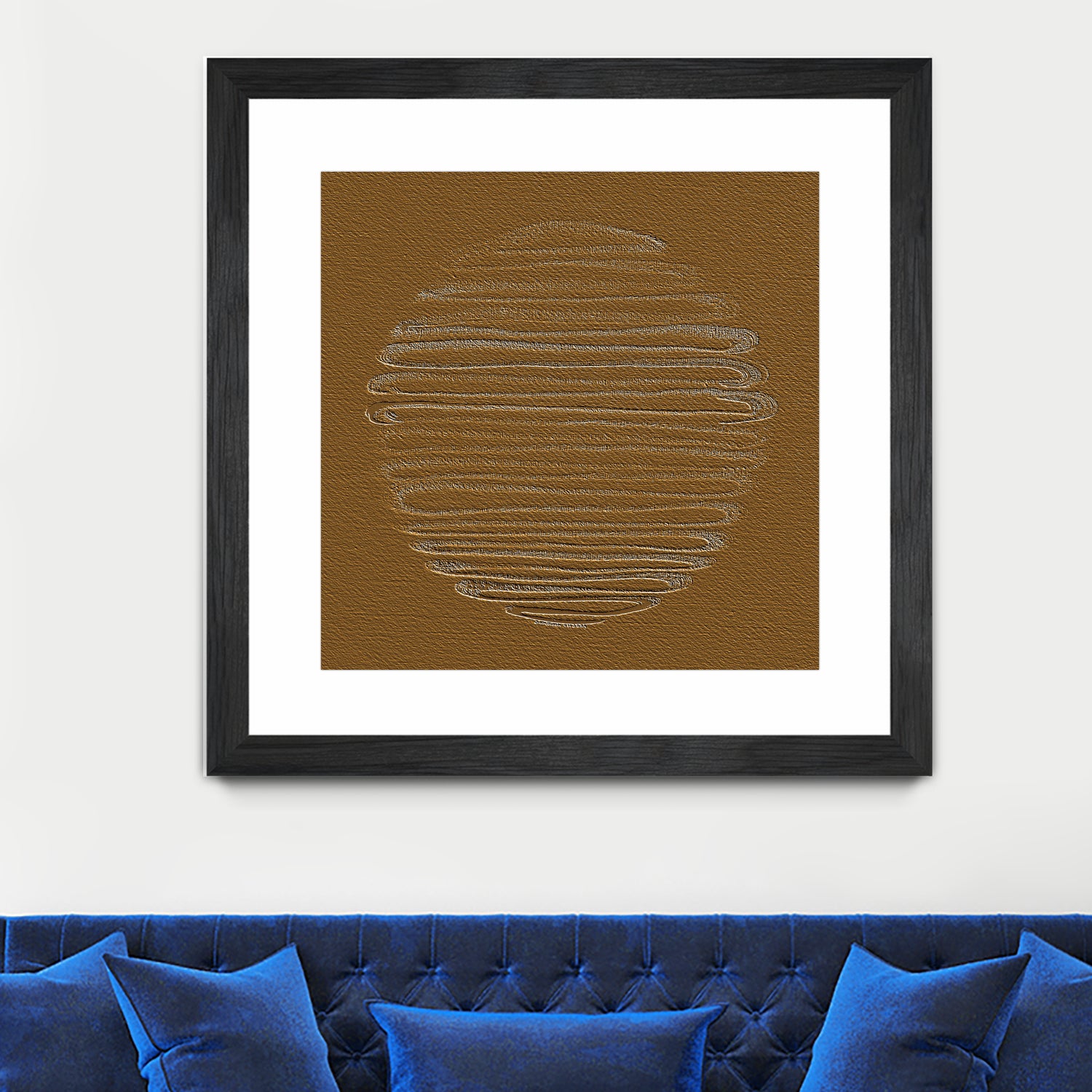 Round Shape 37 by Santhosh ch on GIANT ART - text abstract text