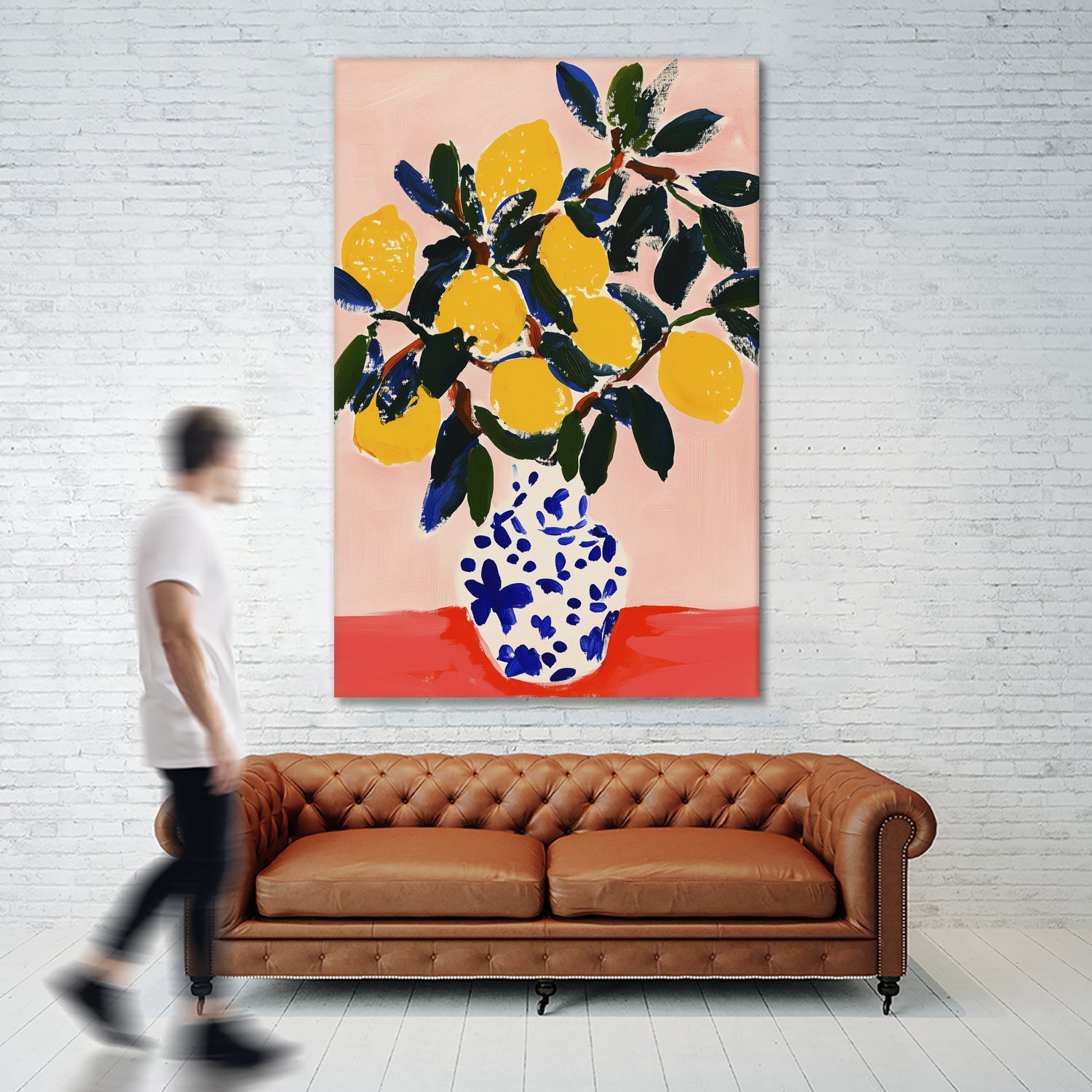 Lemon bouquet by Treechild on GIANT ART - painting flowers and plants painting