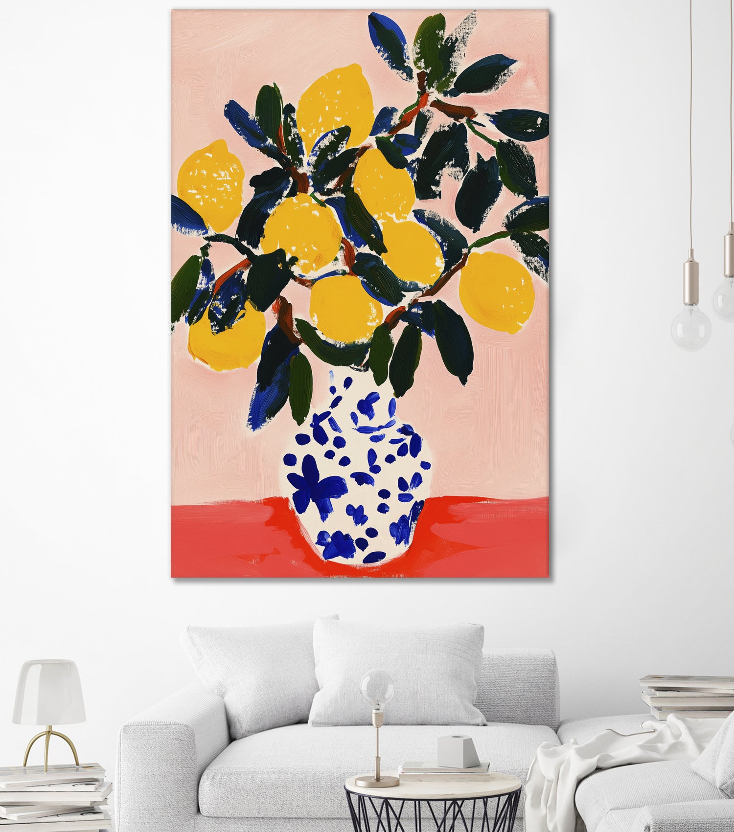 Lemon bouquet by Treechild on GIANT ART - painting flowers and plants painting