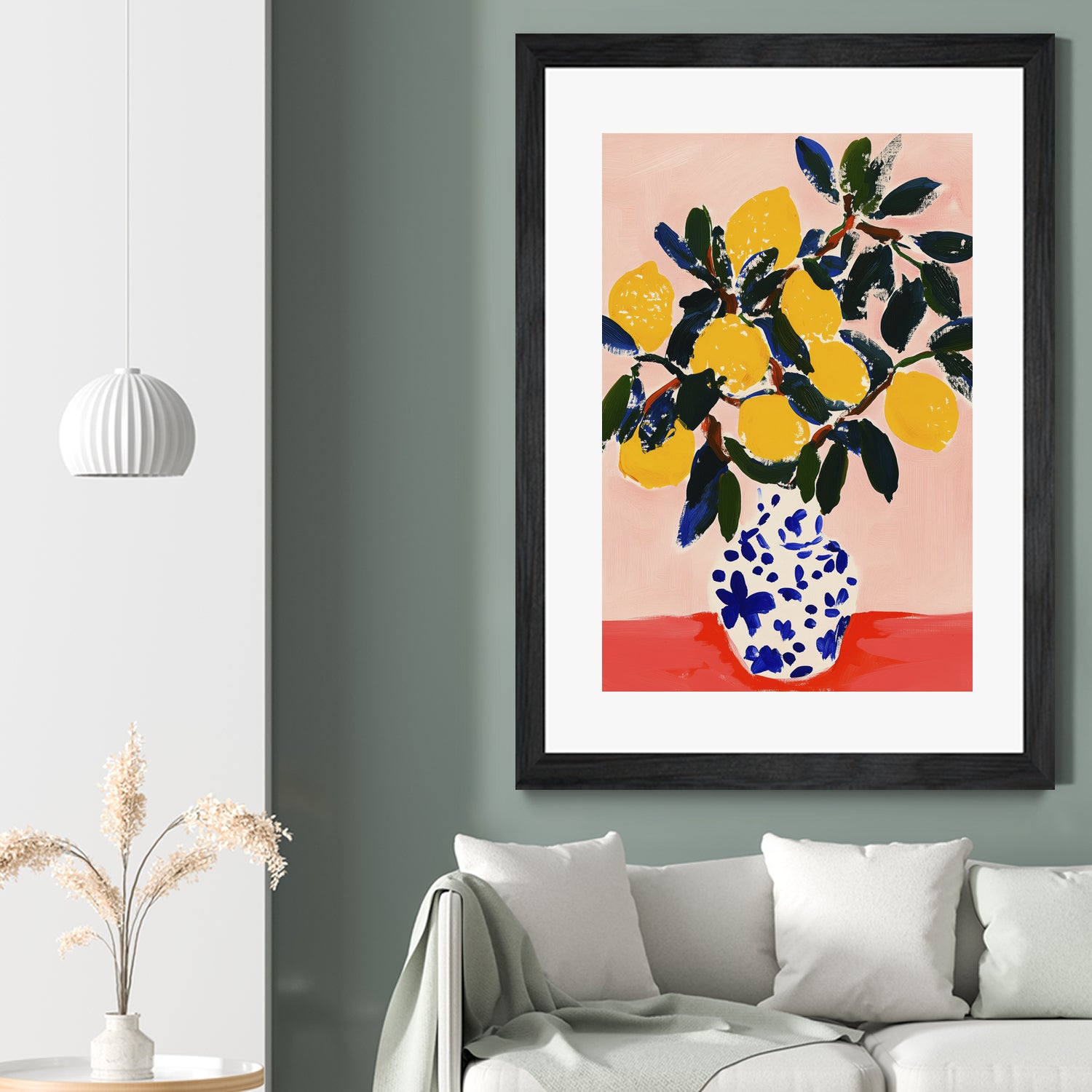 Lemon bouquet by Treechild on GIANT ART - painting flowers and plants painting