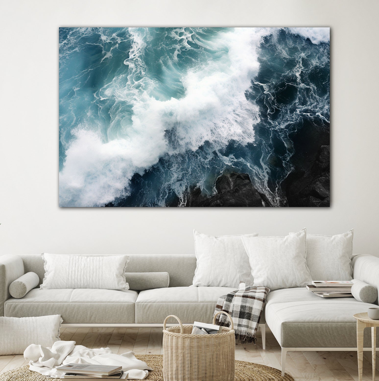 Rage In Blues..!! by Hosam.Karara on GIANT ART - blue landscape blended