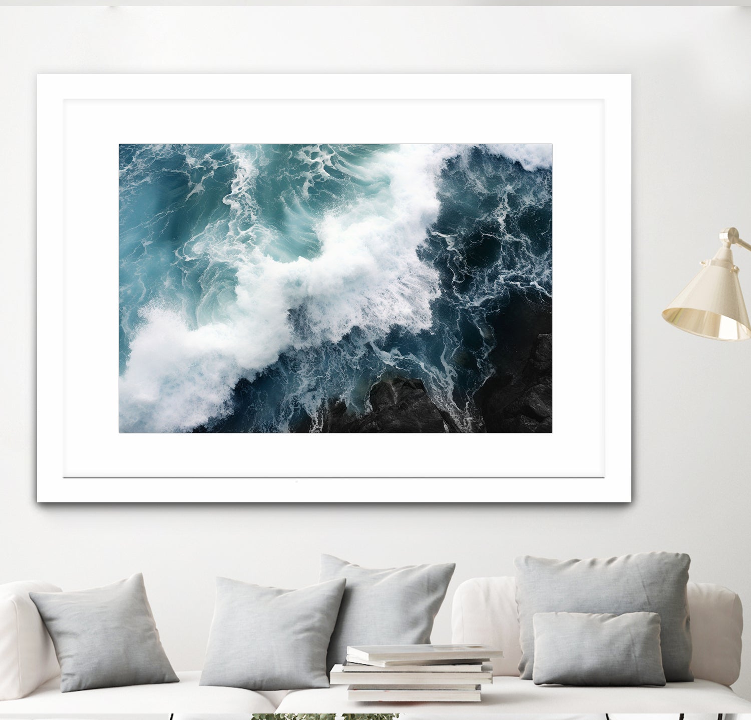 Rage In Blues..!! by Hosam.Karara on GIANT ART - blue landscape blended