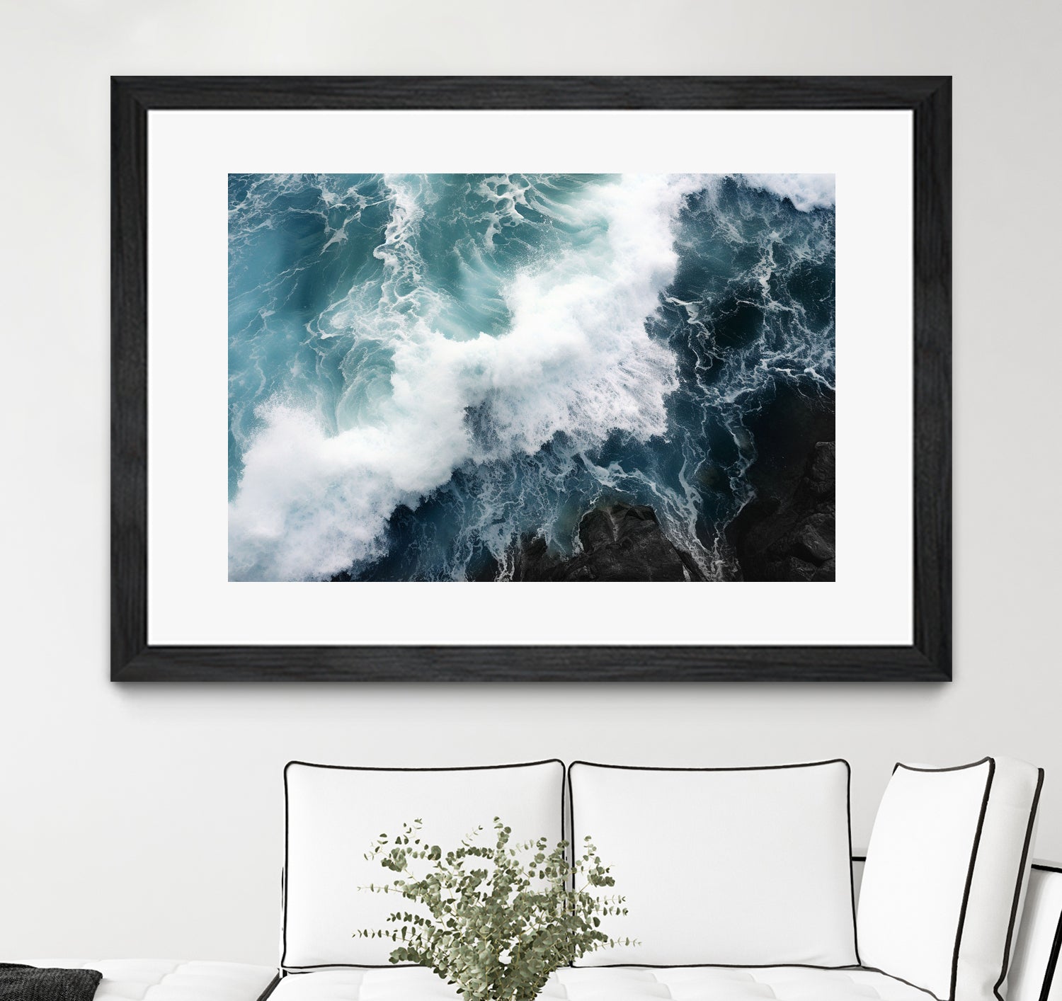 Rage In Blues..!! by Hosam.Karara on GIANT ART - blue landscape blended