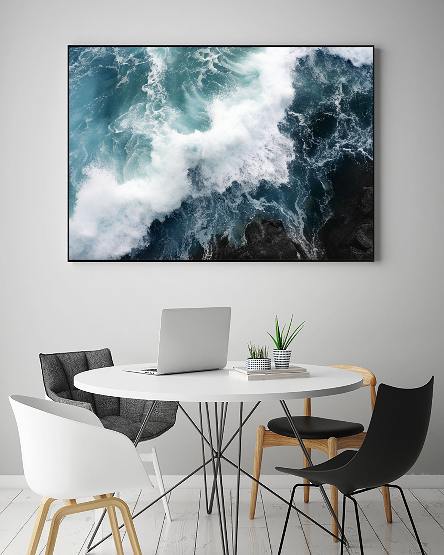 Rage In Blues..!! by Hosam.Karara on GIANT ART - blue landscape blended