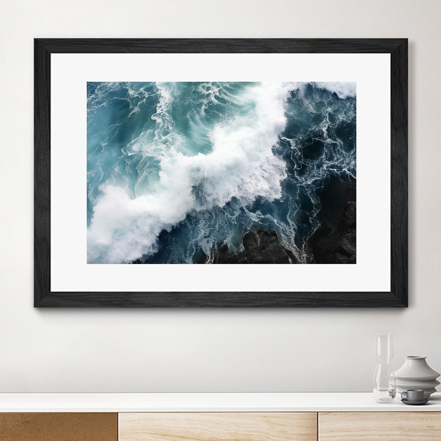 Rage In Blues..!! by Hosam.Karara on GIANT ART - blue landscape blended