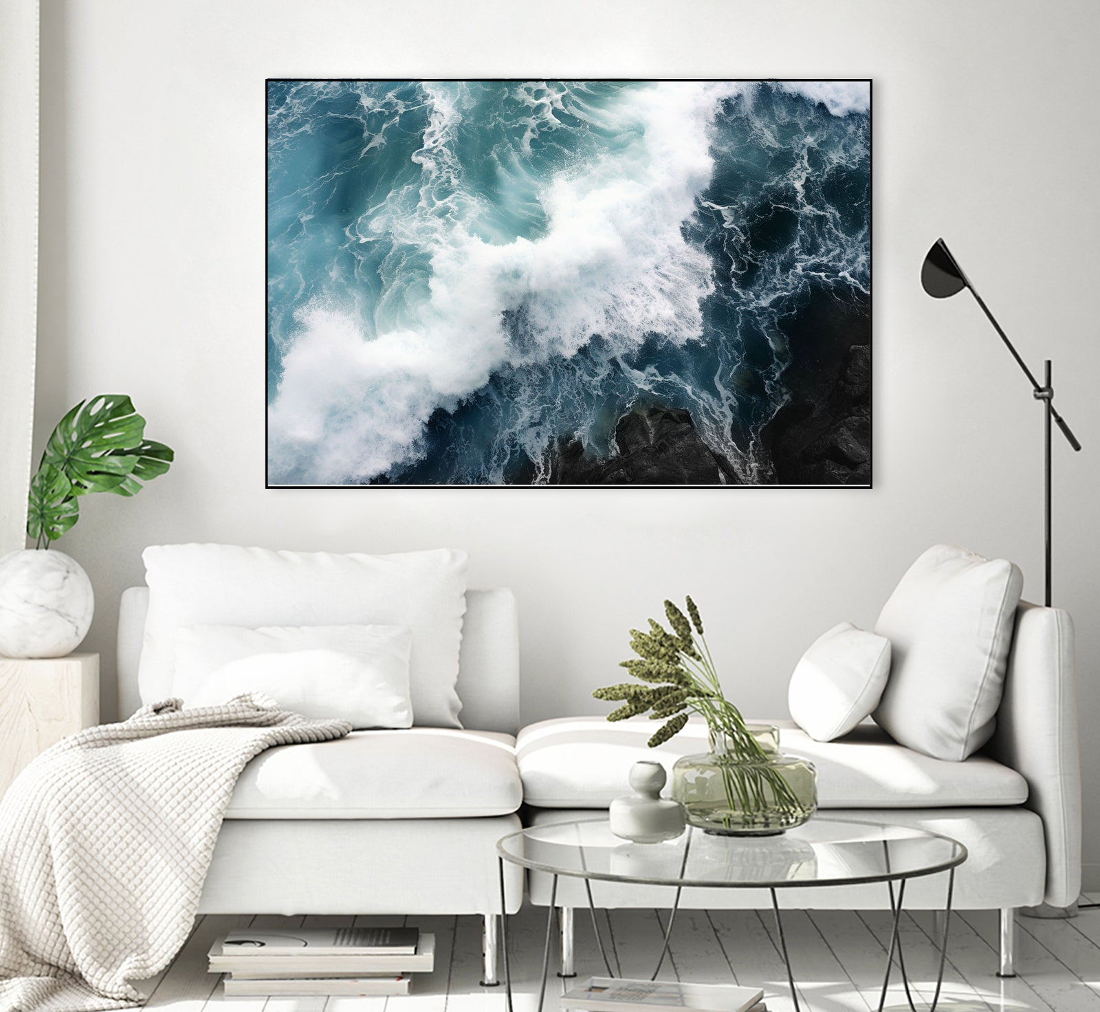 Rage In Blues..!! by Hosam.Karara on GIANT ART - blue landscape blended