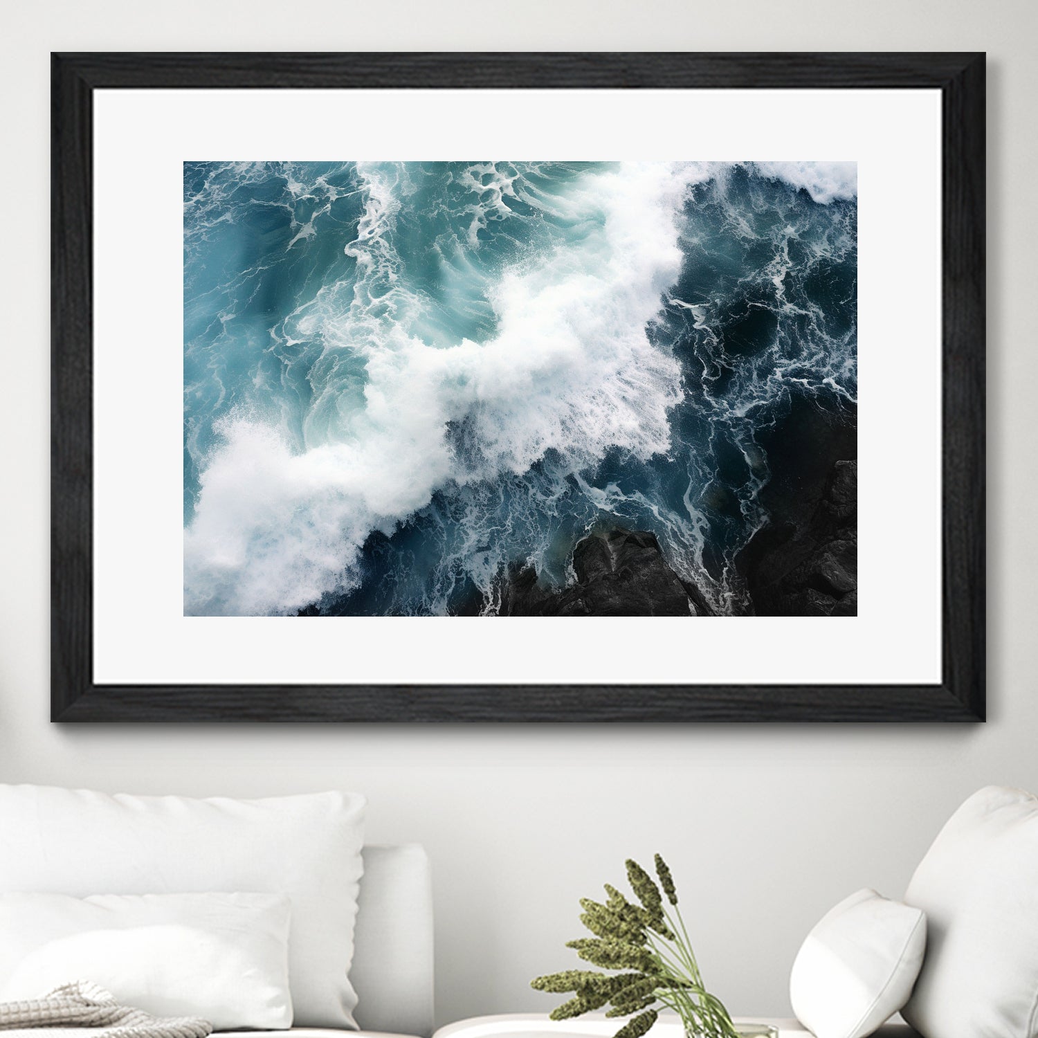 Rage In Blues..!! by Hosam.Karara on GIANT ART - blue landscape blended