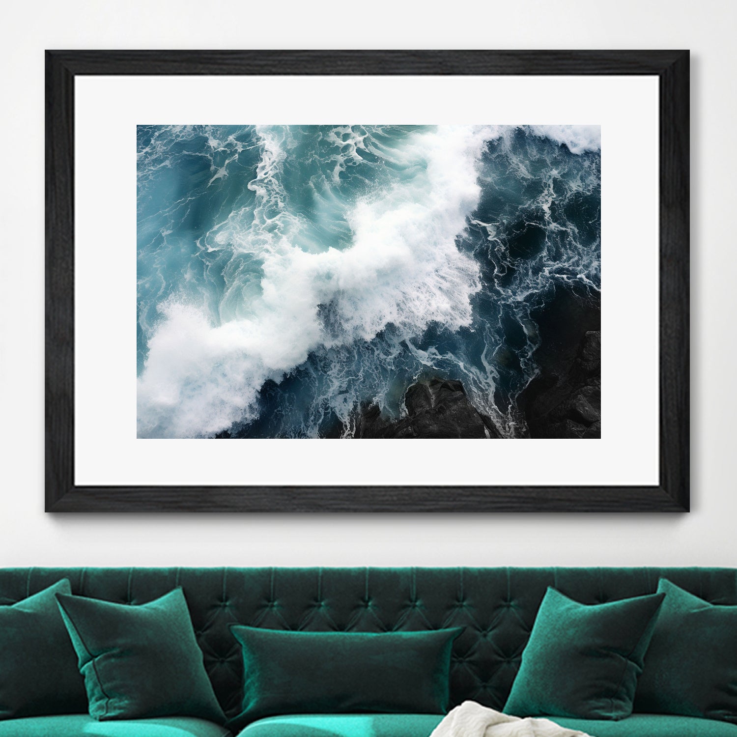 Rage In Blues..!! by Hosam.Karara on GIANT ART - blue landscape blended