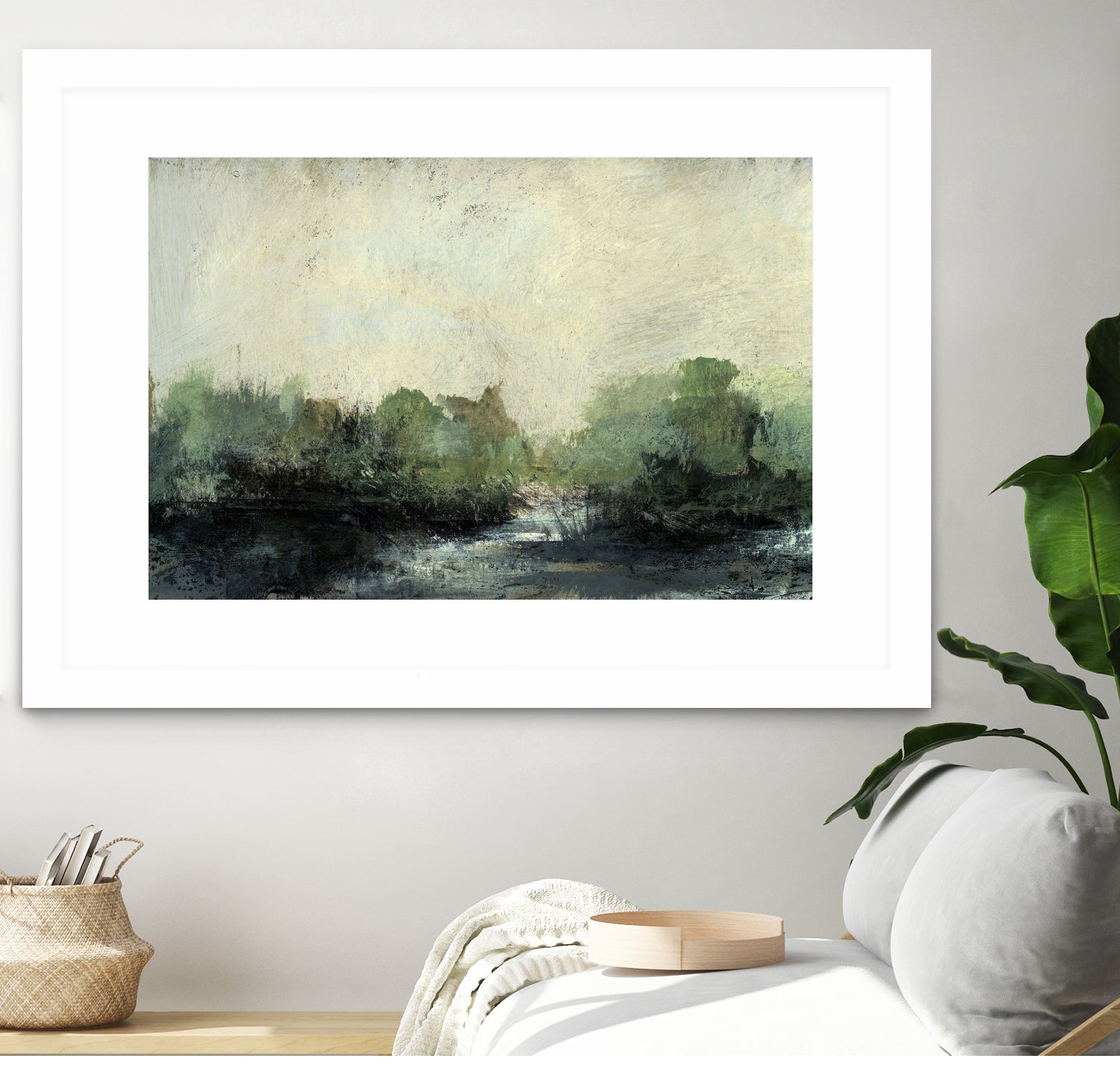 Forest Stream by Dan Hobday on GIANT ART - nature and landscapes painting