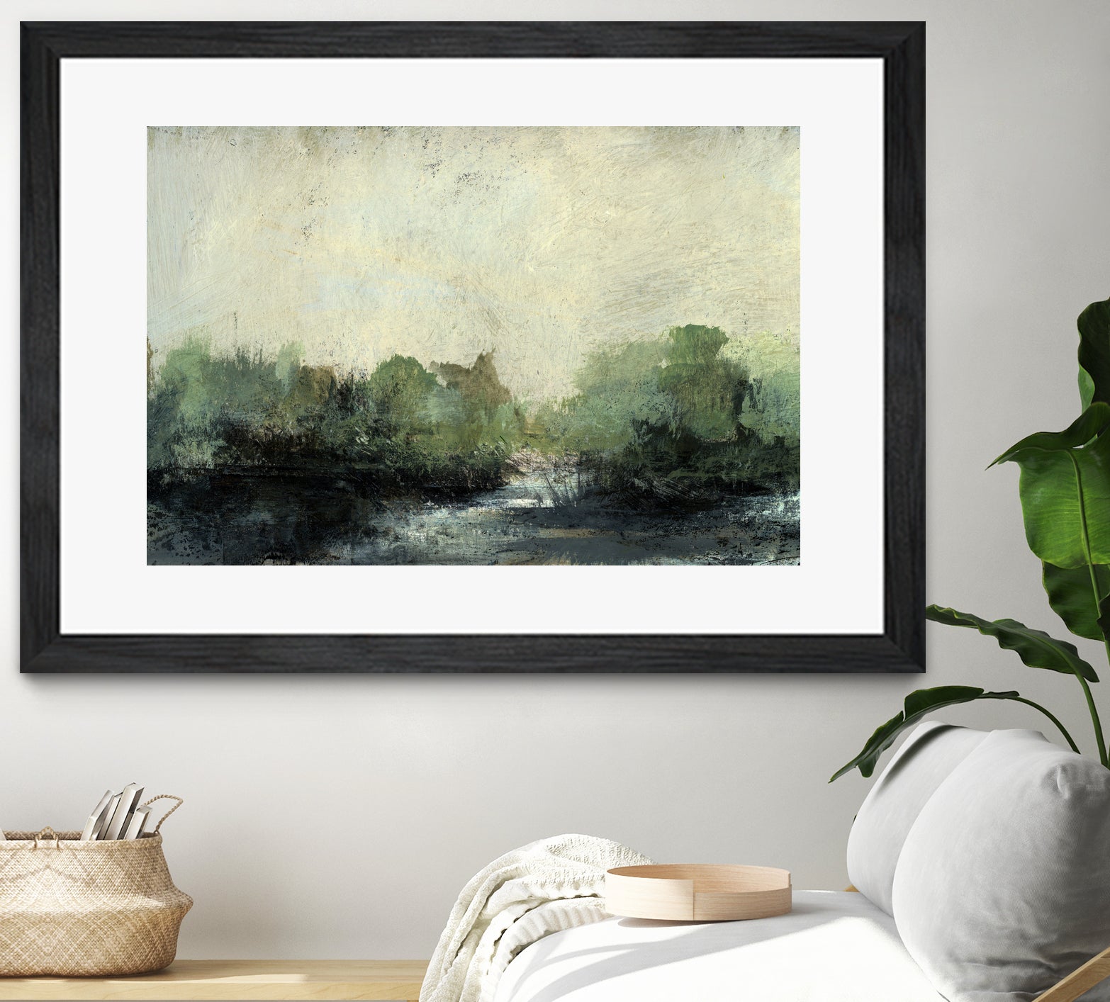 Forest Stream by Dan Hobday on GIANT ART - nature and landscapes painting