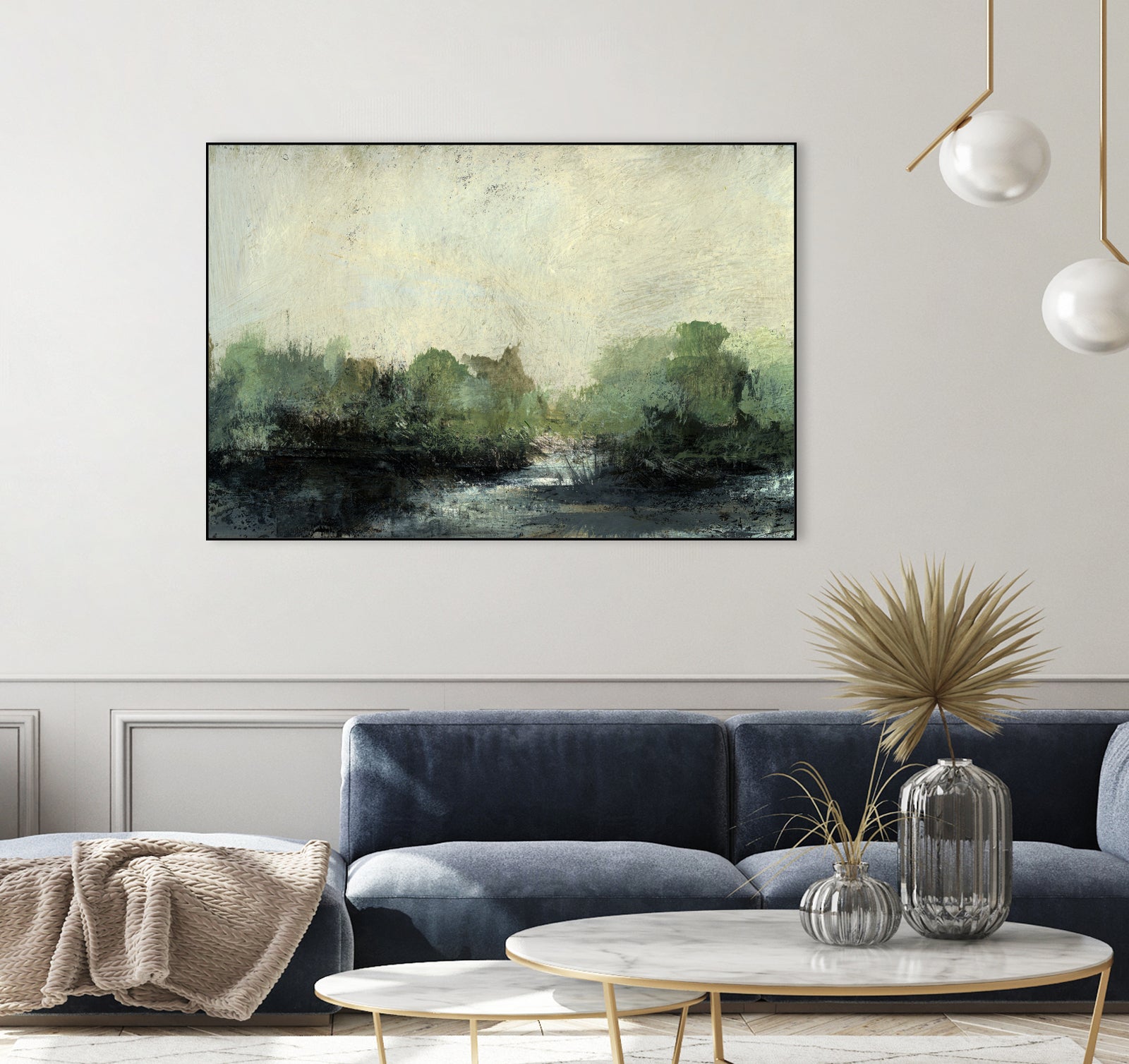 Forest Stream by Dan Hobday on GIANT ART - nature and landscapes painting