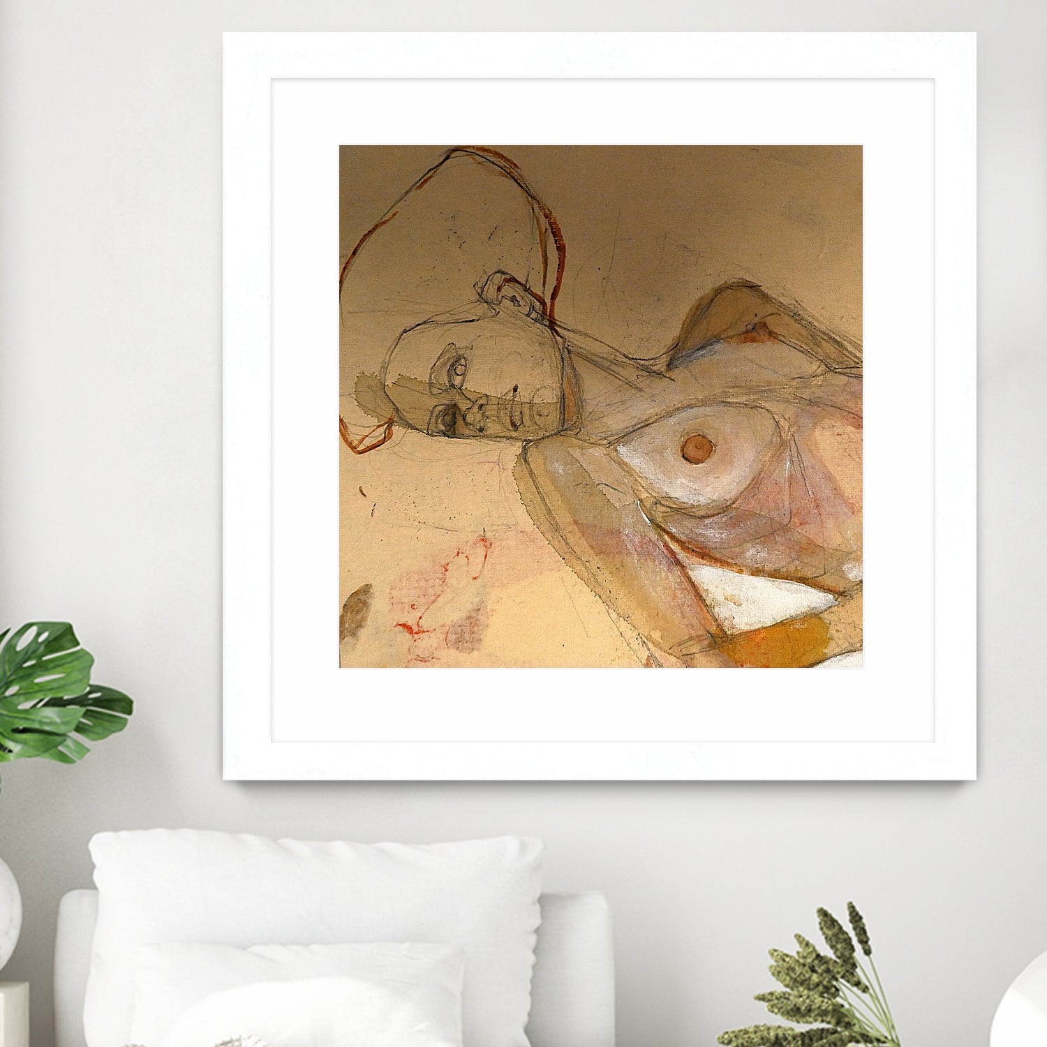 Egon Schiele Tribute by Doris Schmitz on GIANT ART - 3393 illustration