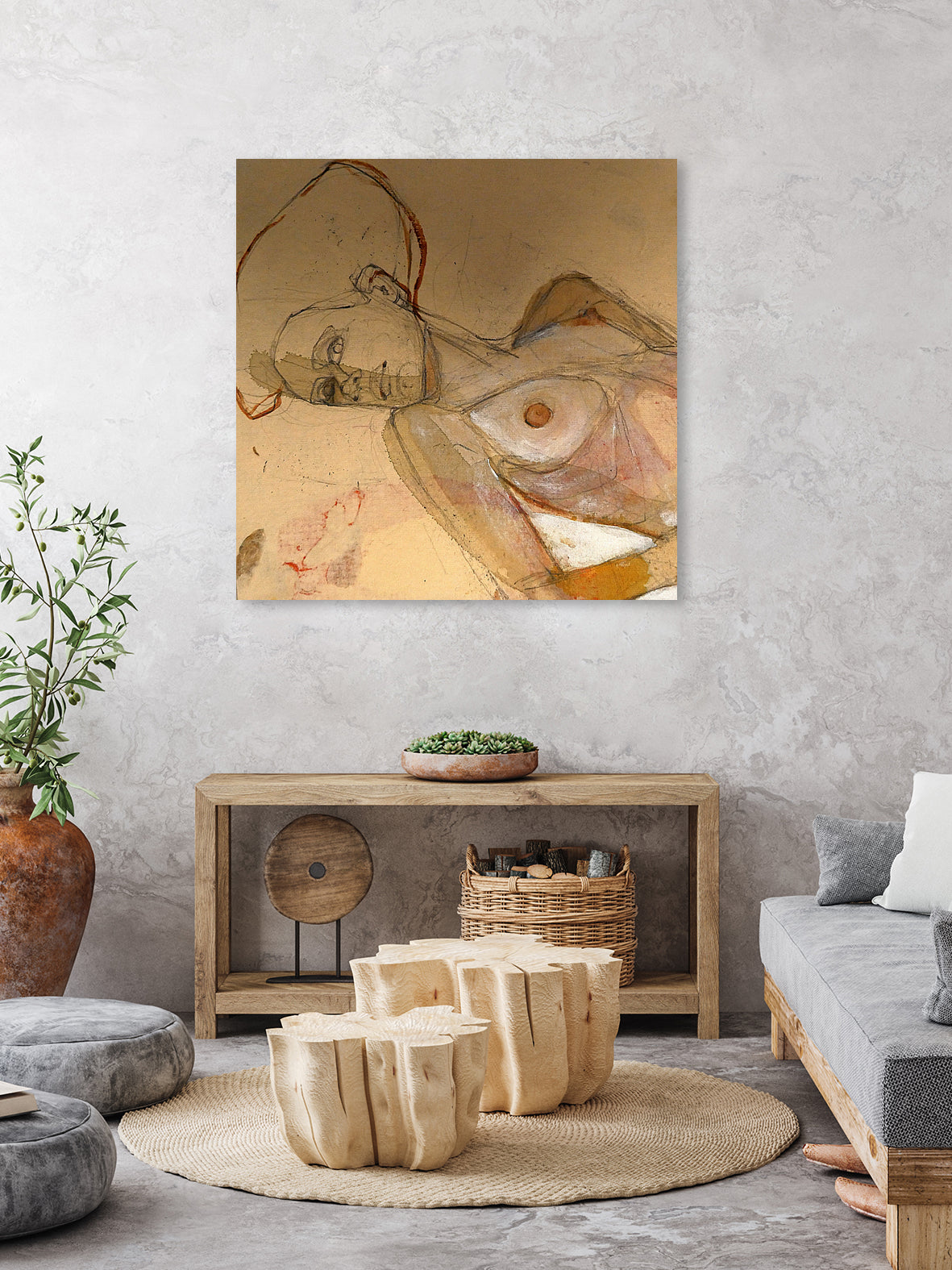 Egon Schiele Tribute by Doris Schmitz on GIANT ART - 3393 illustration