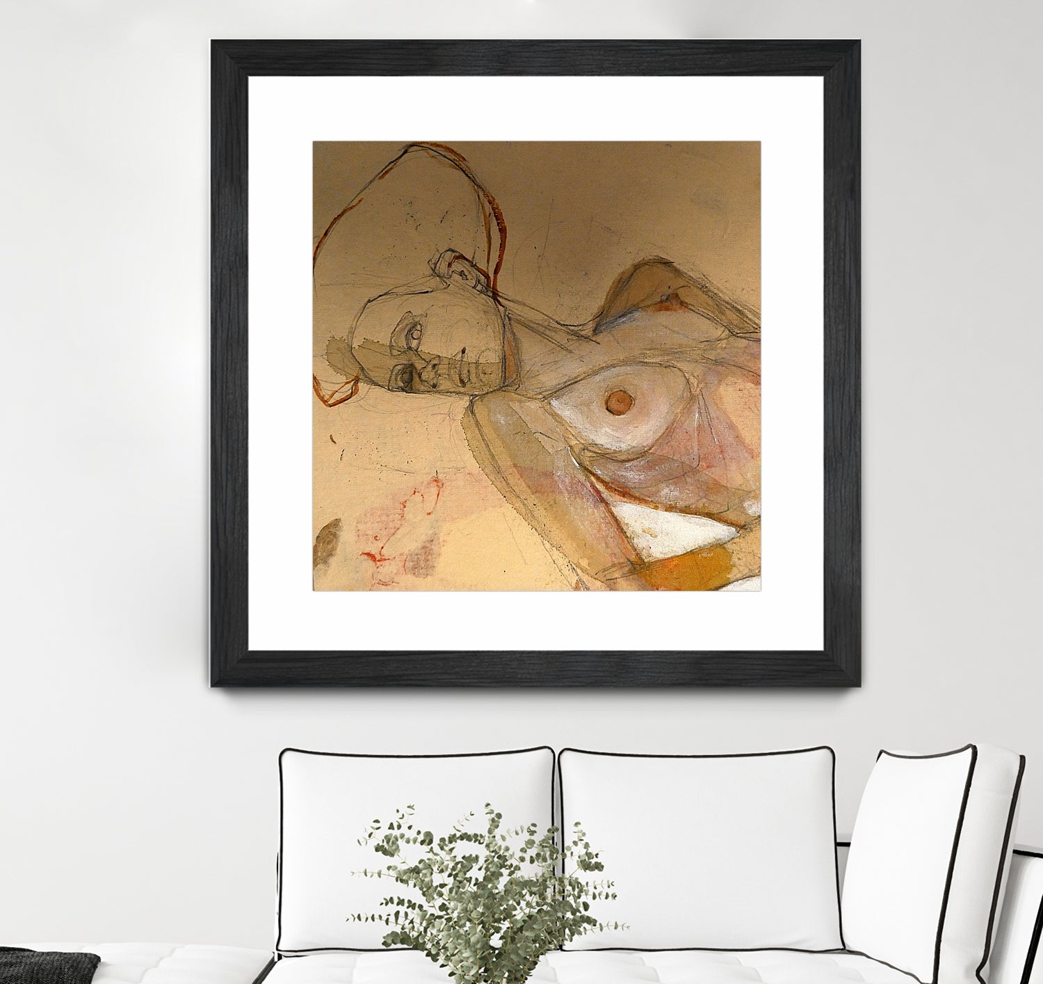 Egon Schiele Tribute by Doris Schmitz on GIANT ART - 3393 illustration
