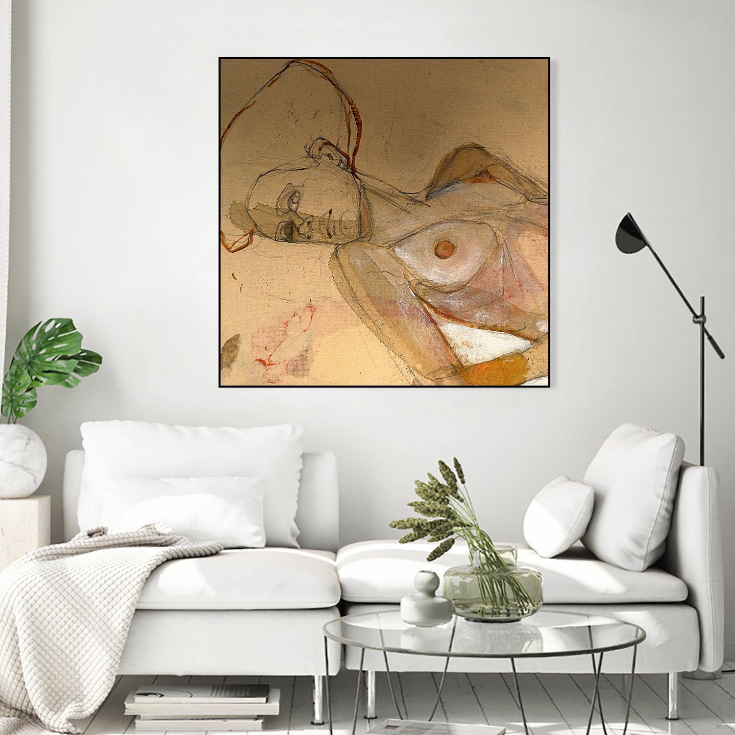 Egon Schiele Tribute by Doris Schmitz on GIANT ART - 3393 illustration