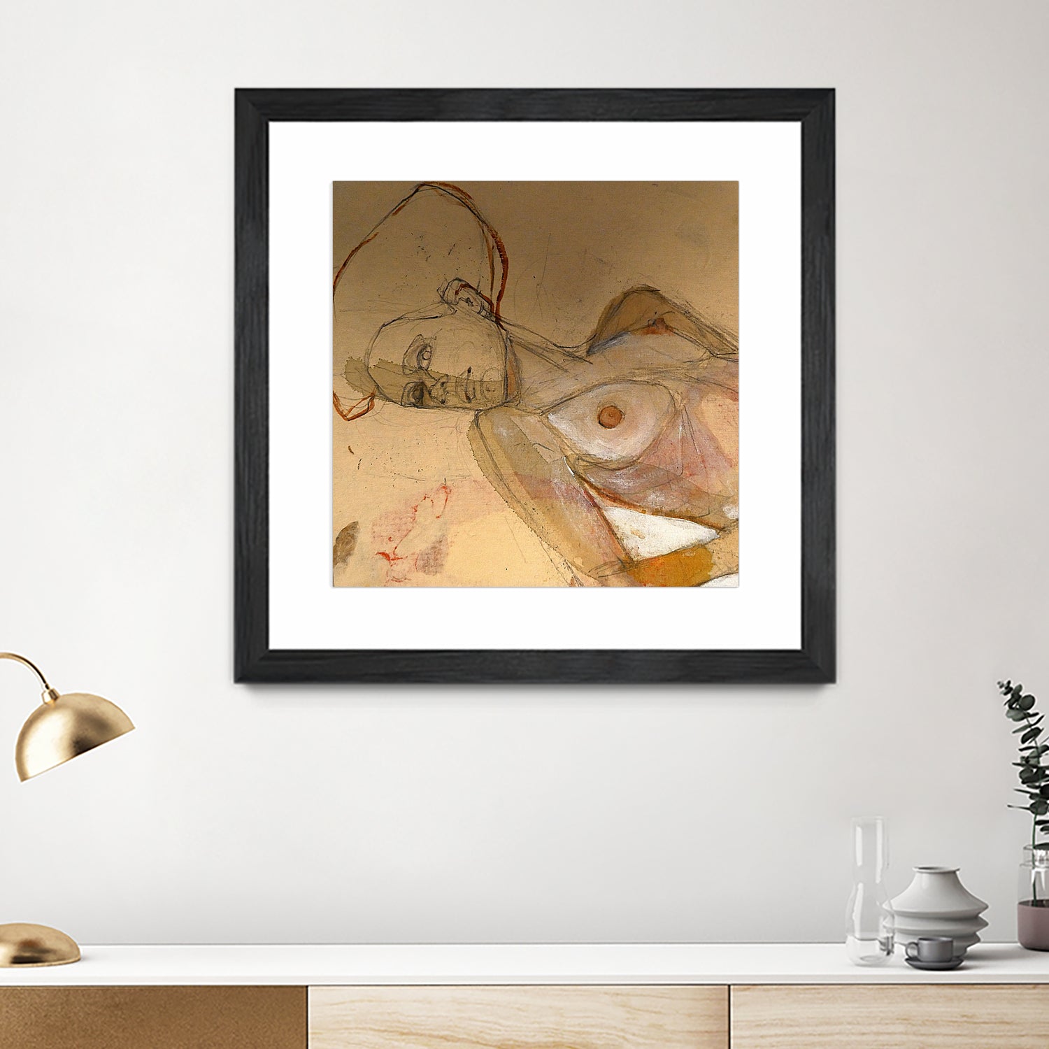 Egon Schiele Tribute by Doris Schmitz on GIANT ART - 3393 illustration