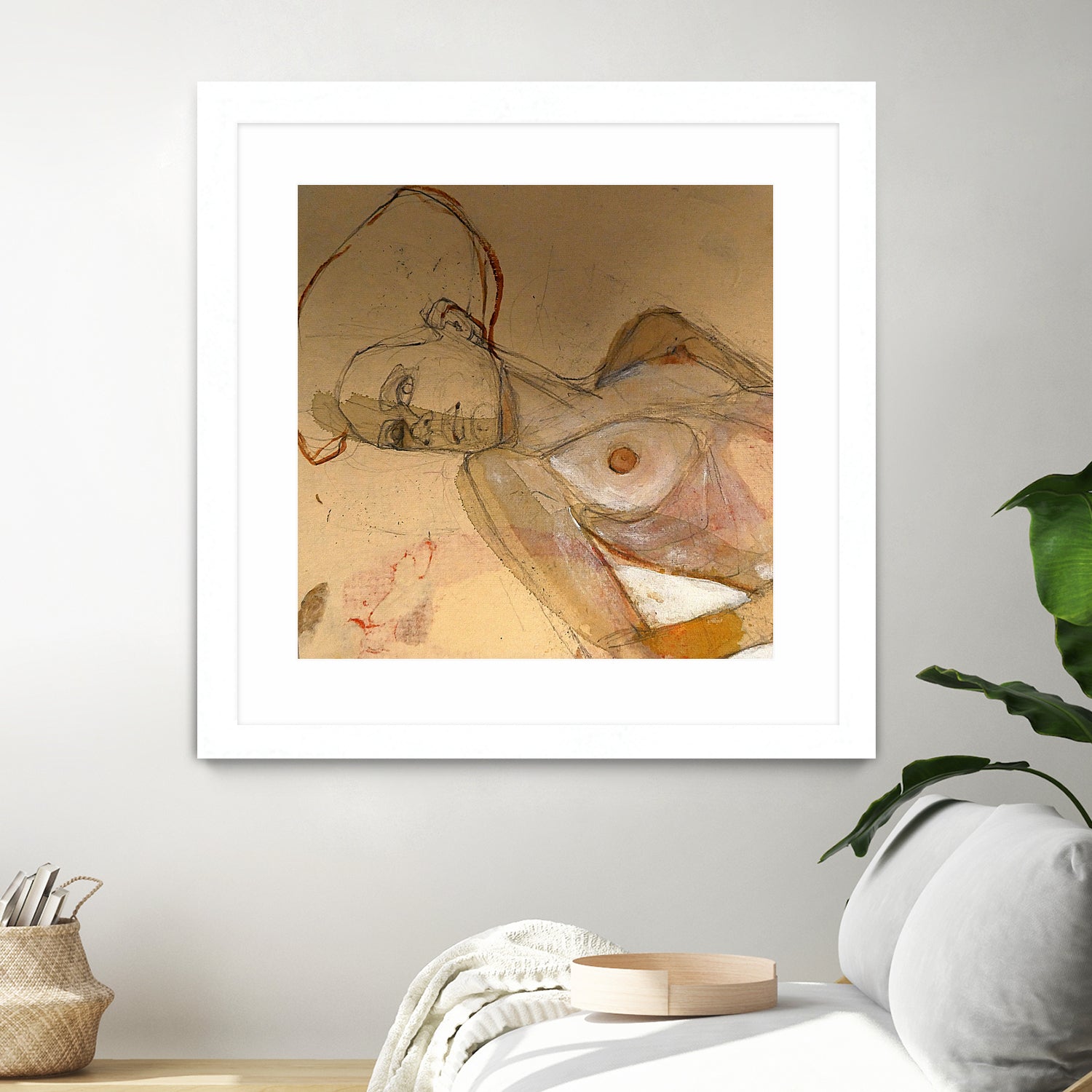 Egon Schiele Tribute by Doris Schmitz on GIANT ART - 3393 illustration