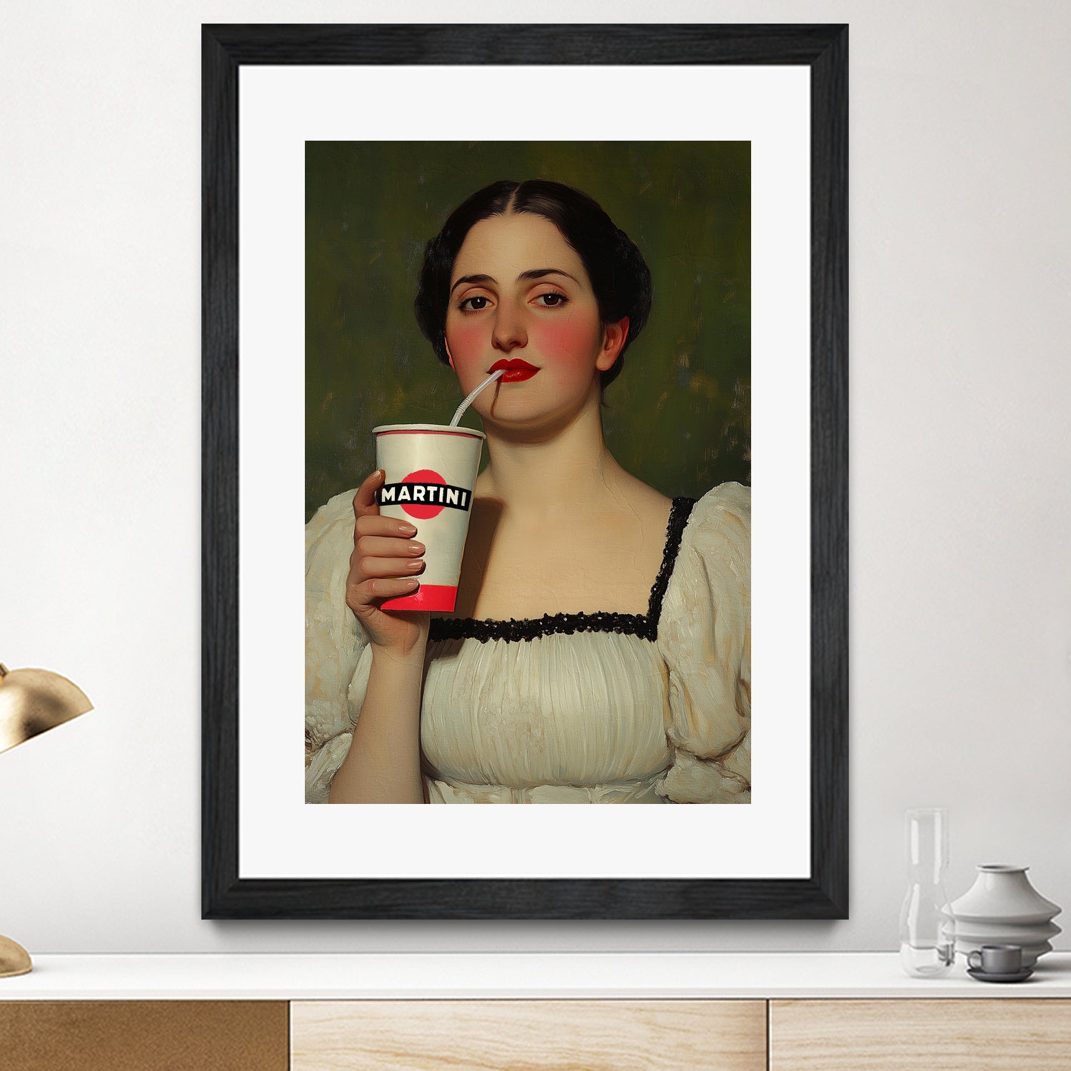 Casual Martini by Dikhotomy on GIANT ART - human face food and drinks human face