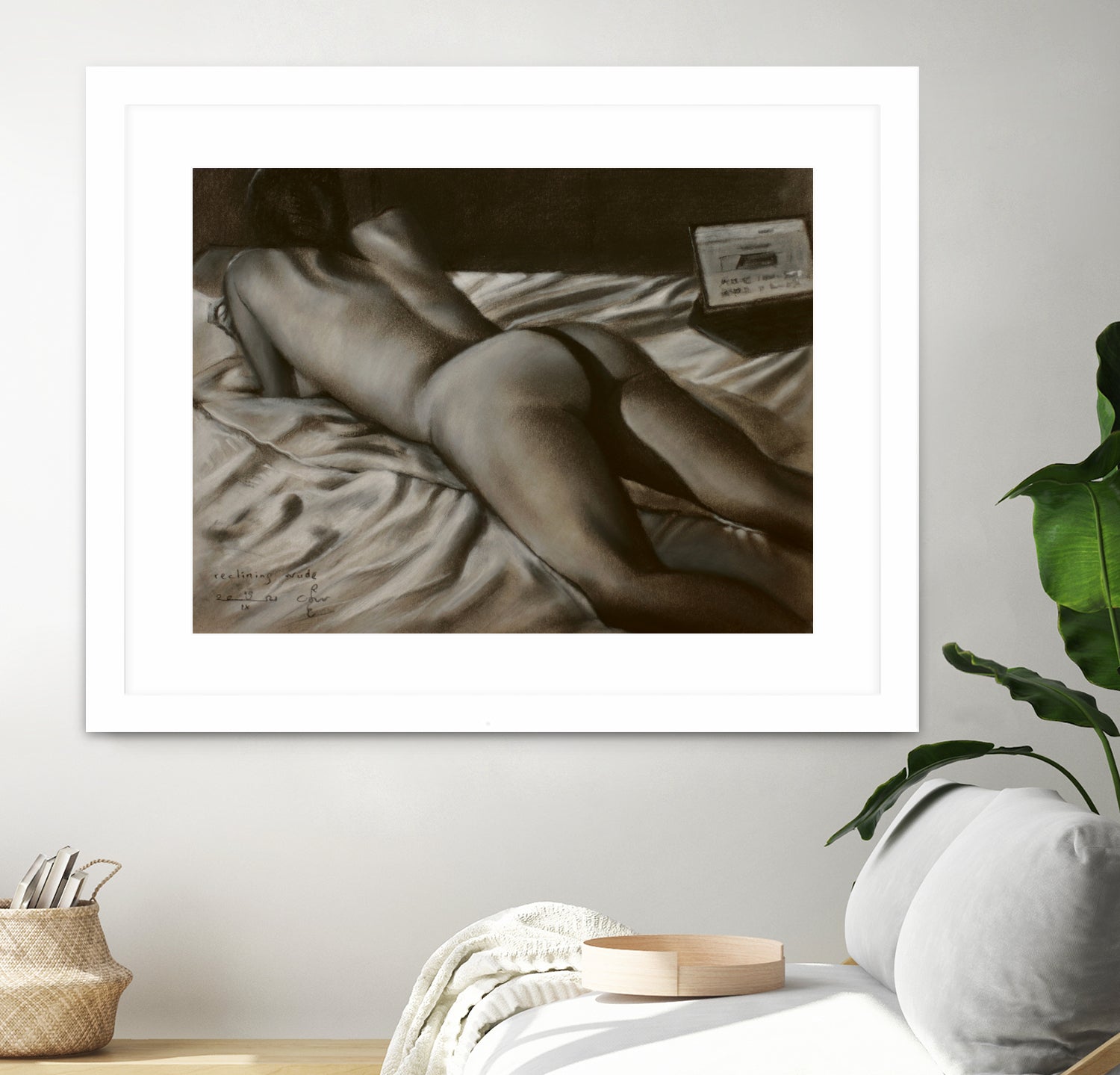 Reclining Nude - 19-09-21 by Corne Akkers on GIANT ART - akkers