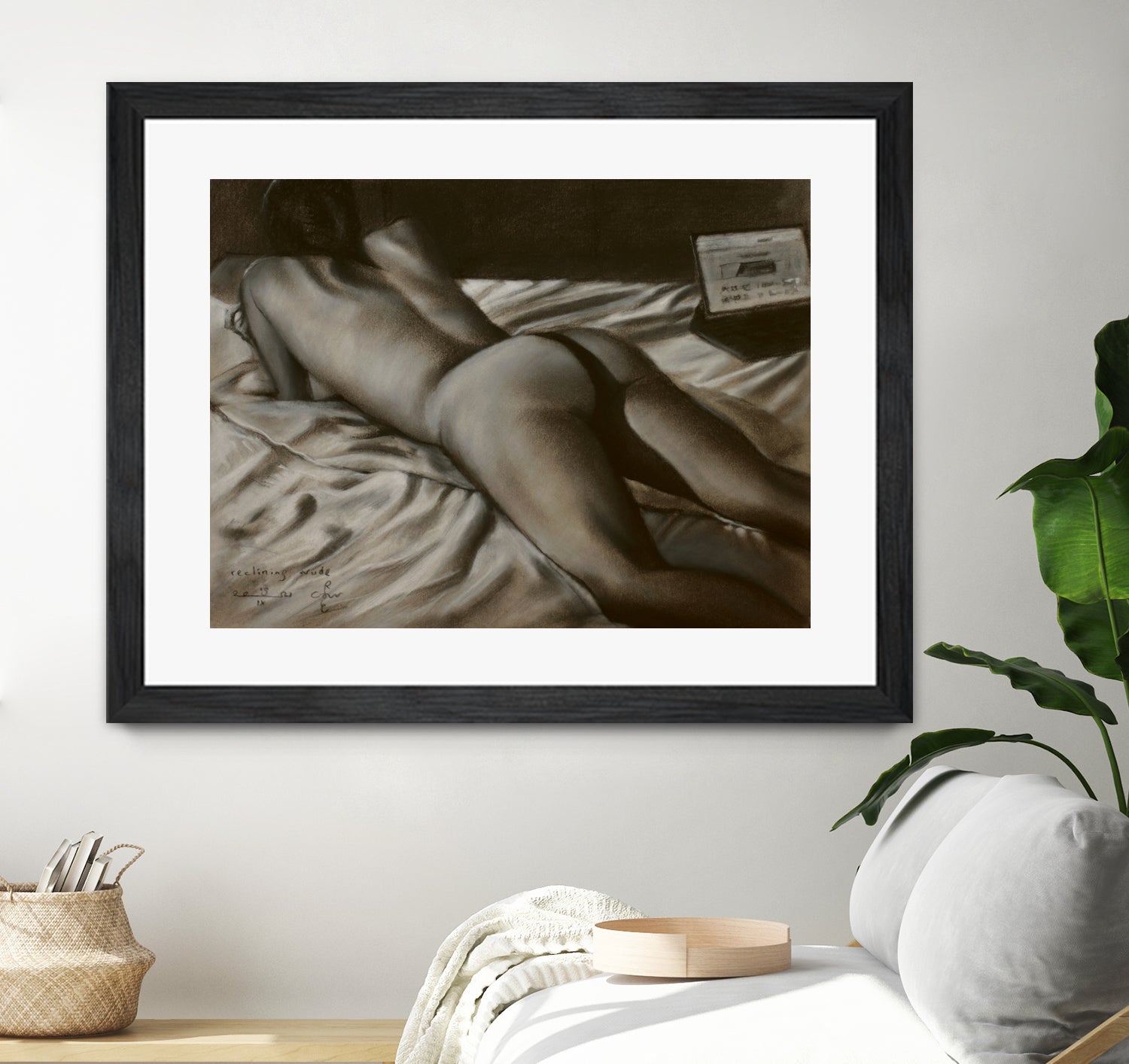 Reclining Nude - 19-09-21 by Corne Akkers on GIANT ART - akkers