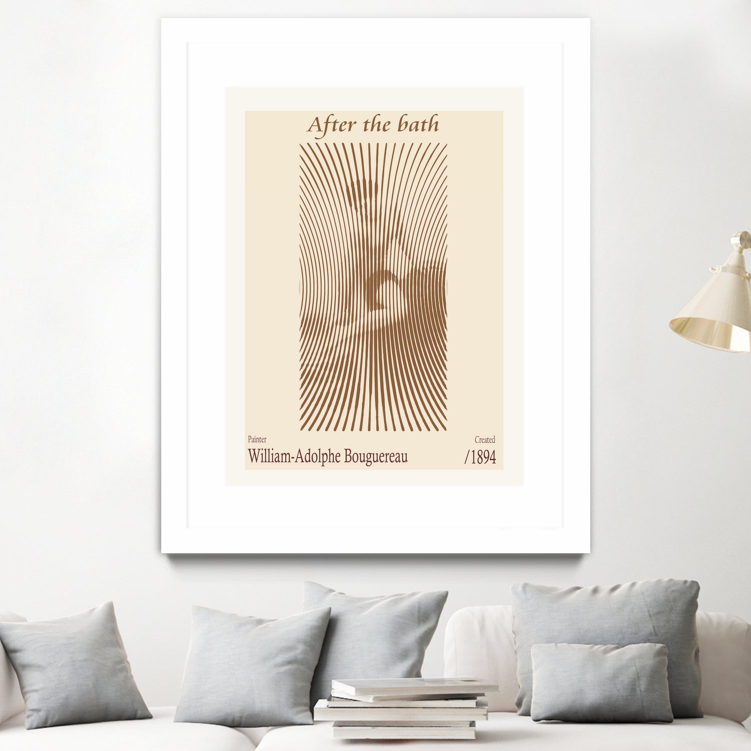 After the Bath a€“ William Adolphe Bouguereau (1875) by Doa Project on GIANT ART - 3000 illustration