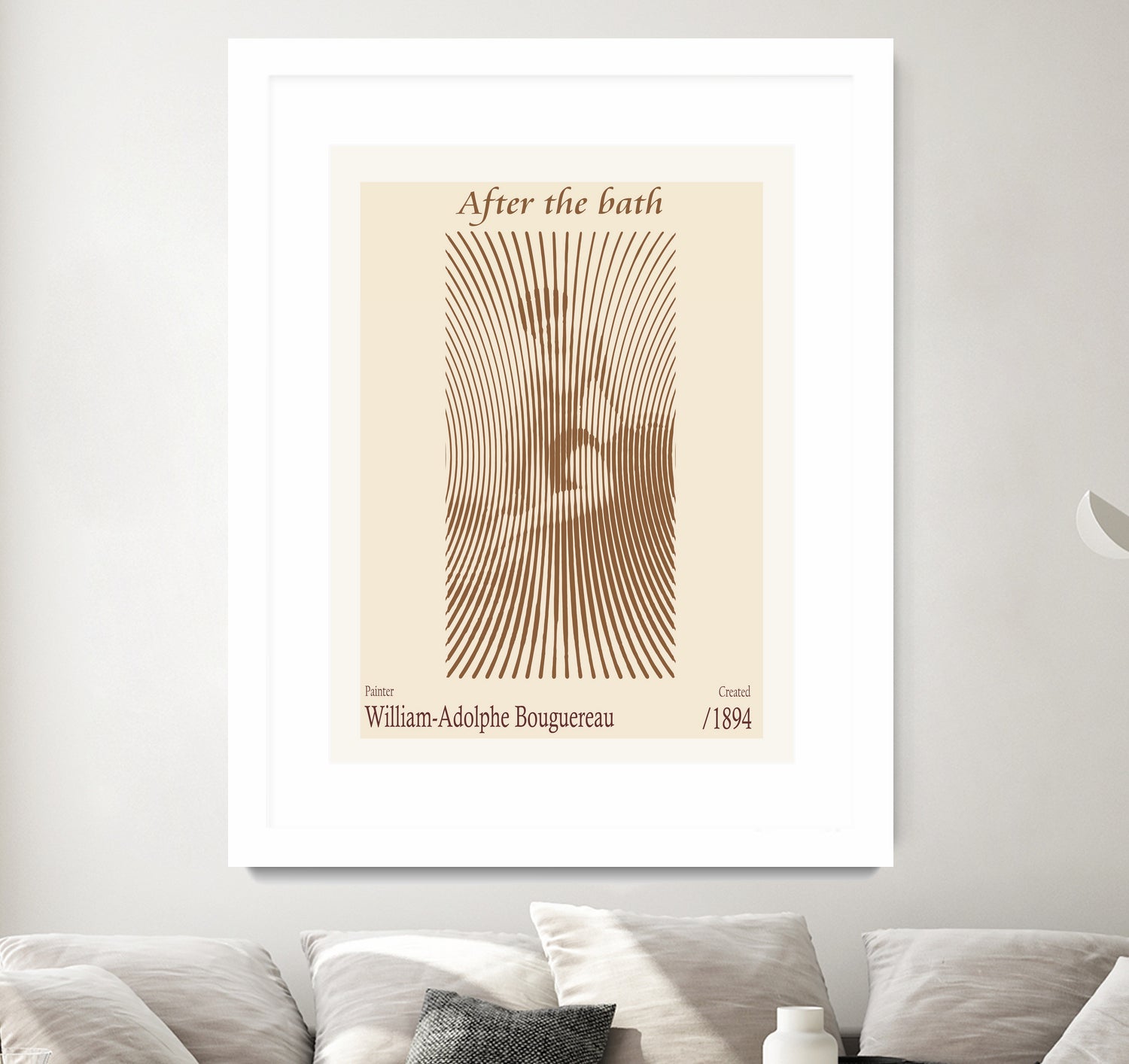 After the Bath a€“ William Adolphe Bouguereau (1875) by Doa Project on GIANT ART - 3000 illustration