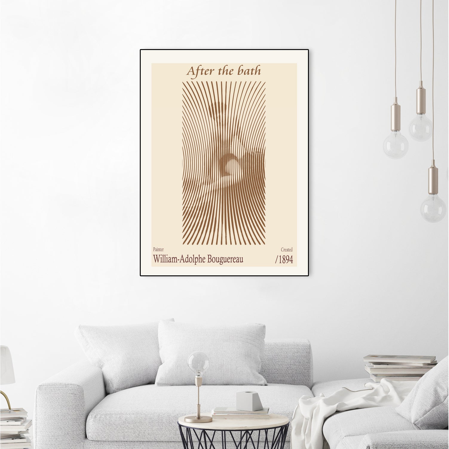 After the Bath a€“ William Adolphe Bouguereau (1875) by Doa Project on GIANT ART - 3000 illustration