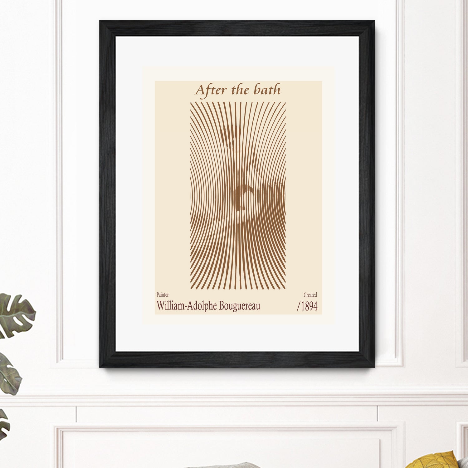 After the Bath a€“ William Adolphe Bouguereau (1875) by Doa Project on GIANT ART - 3000 illustration