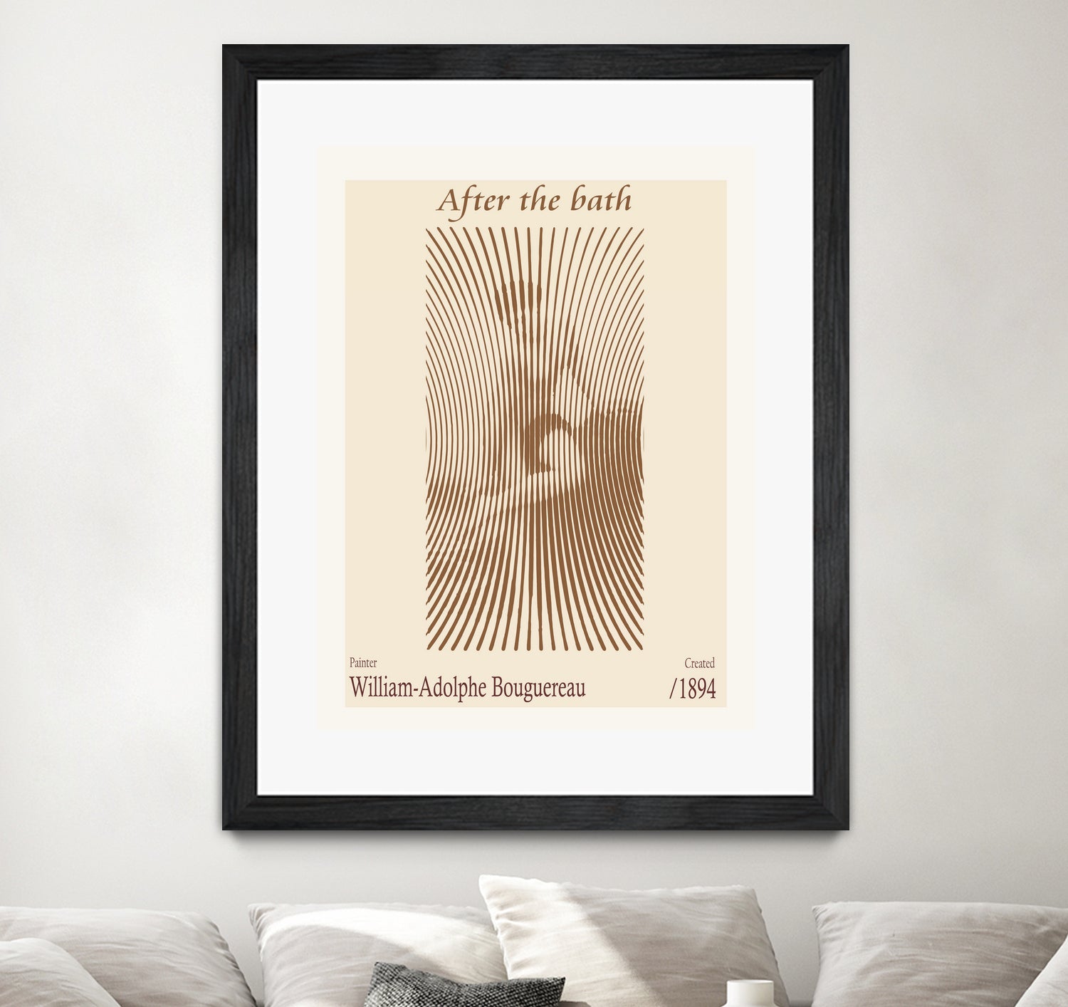 After the Bath a€“ William Adolphe Bouguereau (1875) by Doa Project on GIANT ART - 3000 illustration