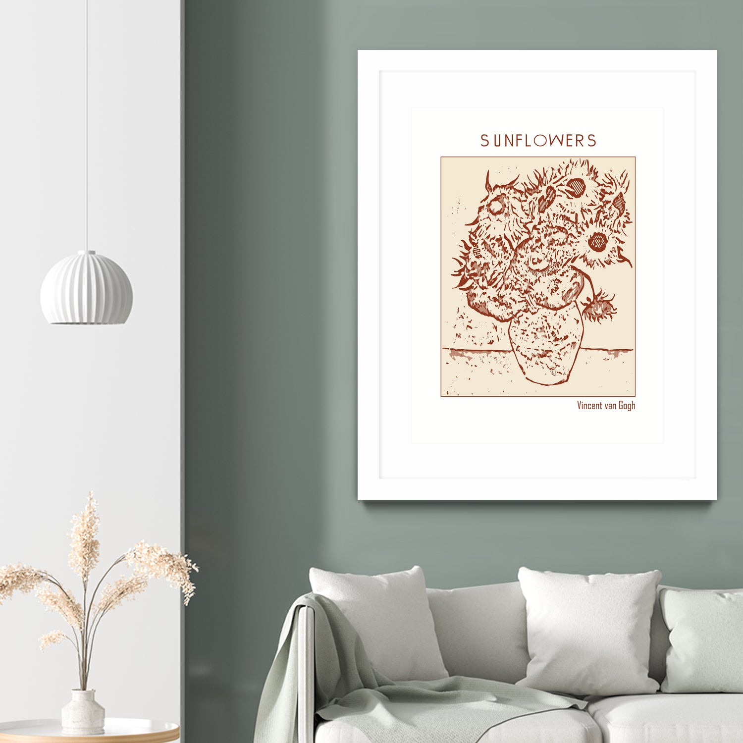 Golden Blooms by Doa Project on GIANT ART - 3000 illustration