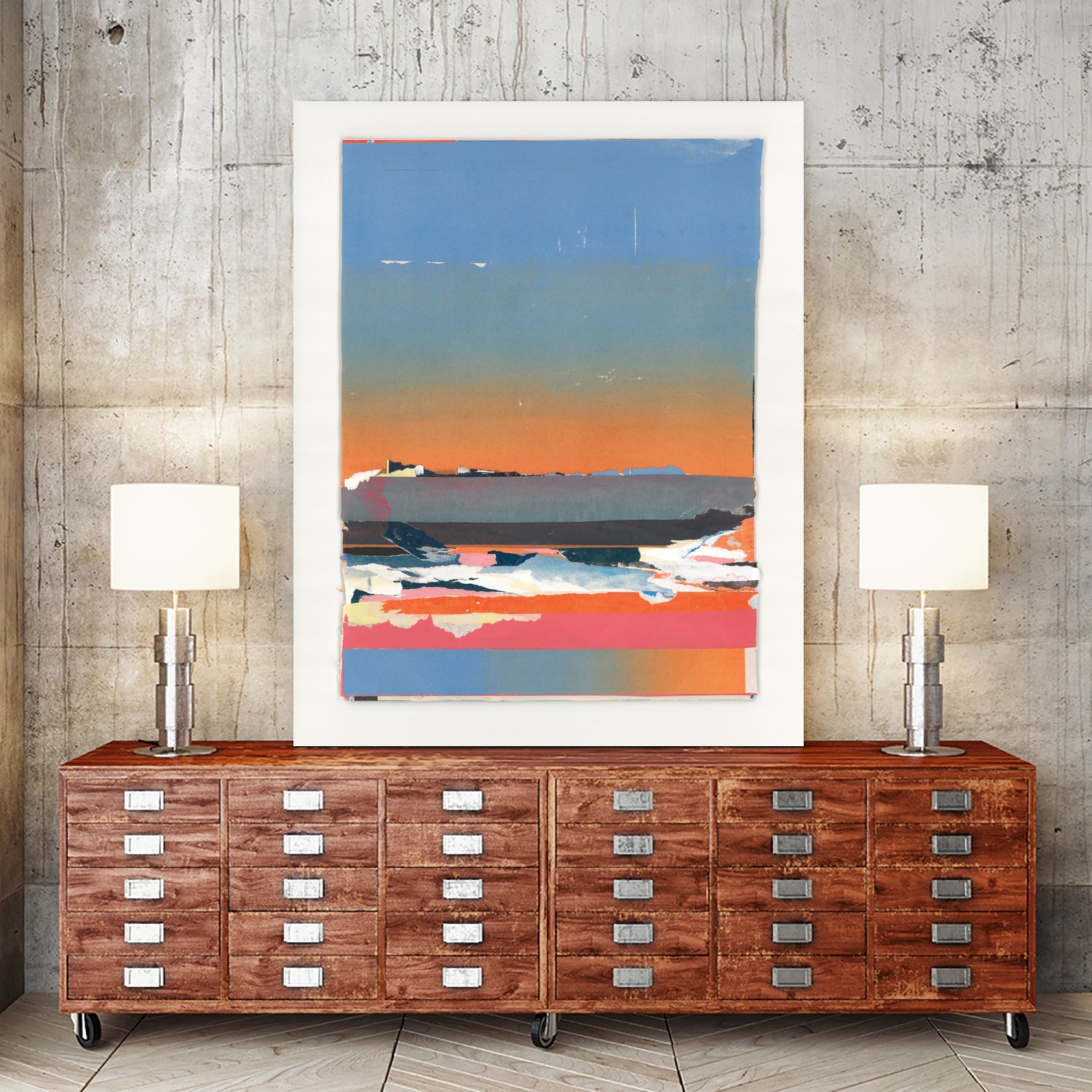 Ocean of Colour by Angus vasili on GIANT ART - abstract