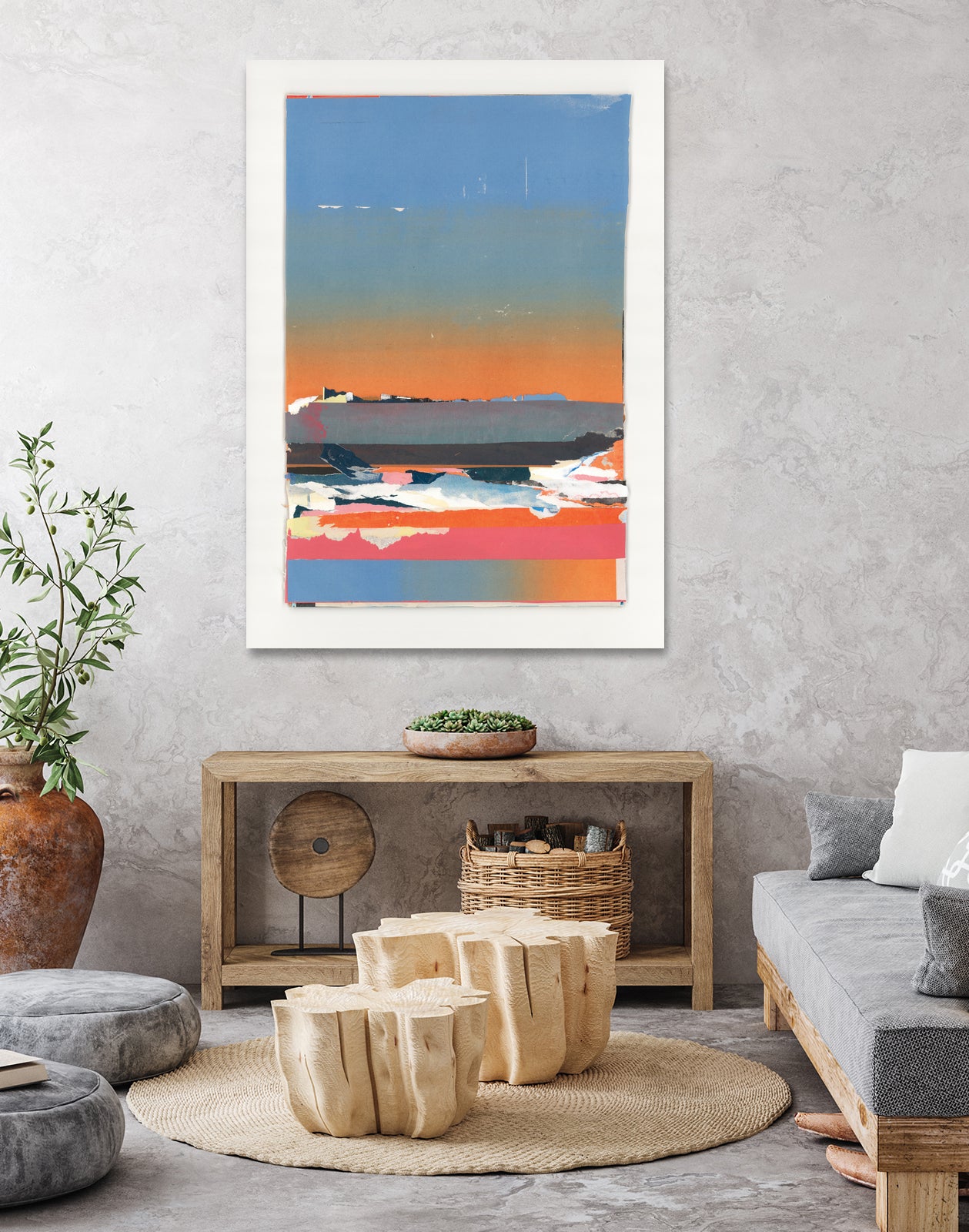 Ocean of Colour by Angus vasili on GIANT ART - abstract