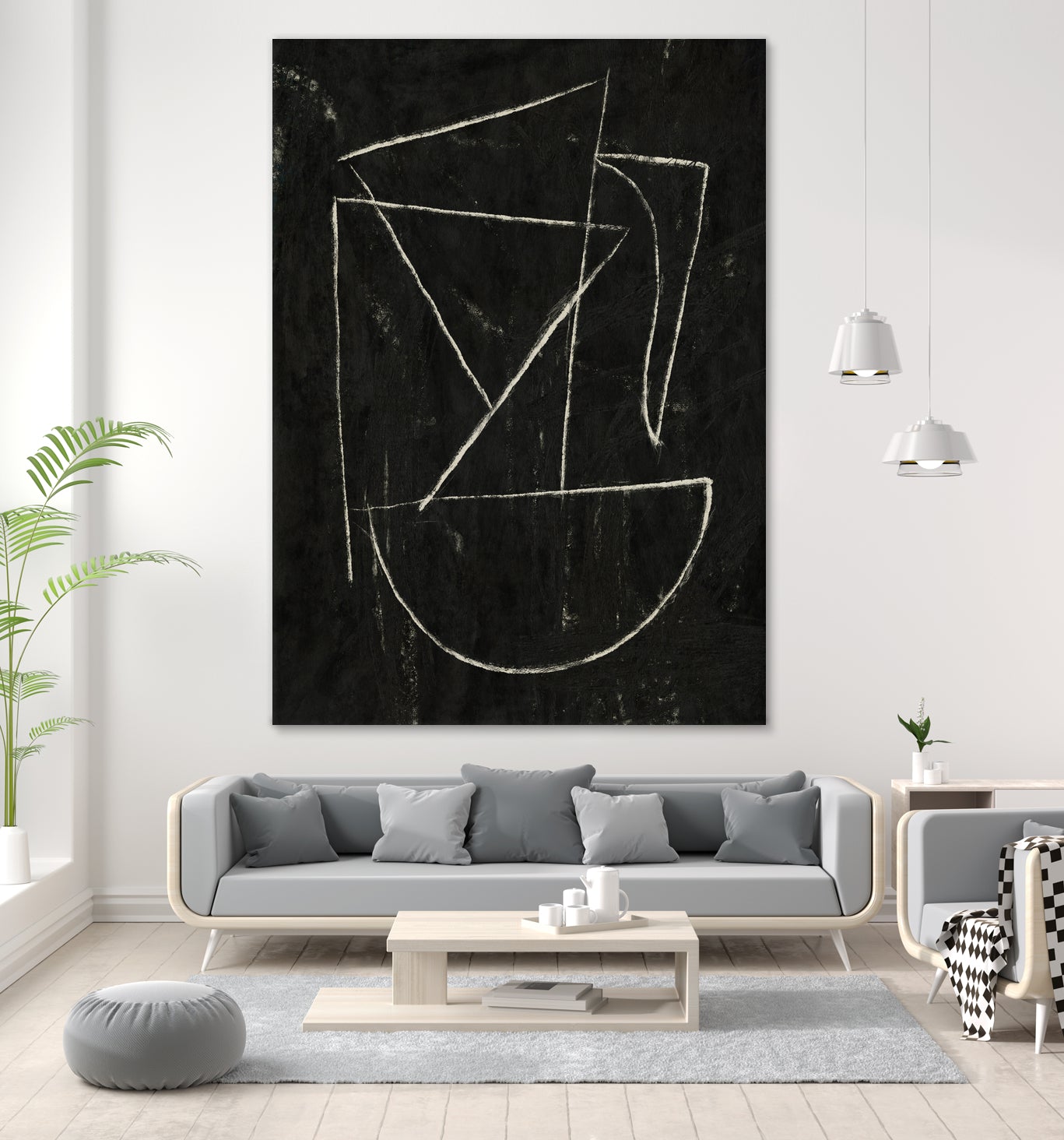 Hatton by Dan Hobday on GIANT ART - abstract neutral