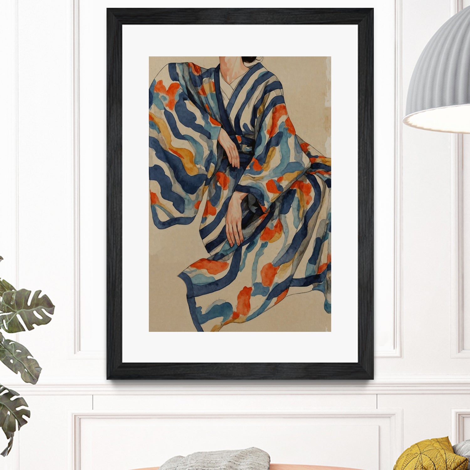 Flowing Kimono Patterns by THE MIUUS STUDIO on GIANT ART - 7200 illustration