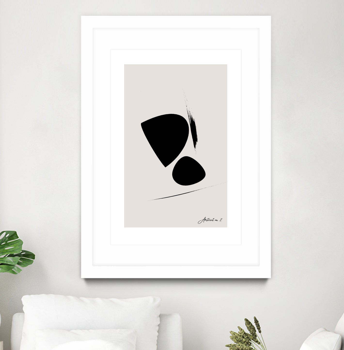 Black Abstract X by Oju Design on GIANT ART - abstract drawing