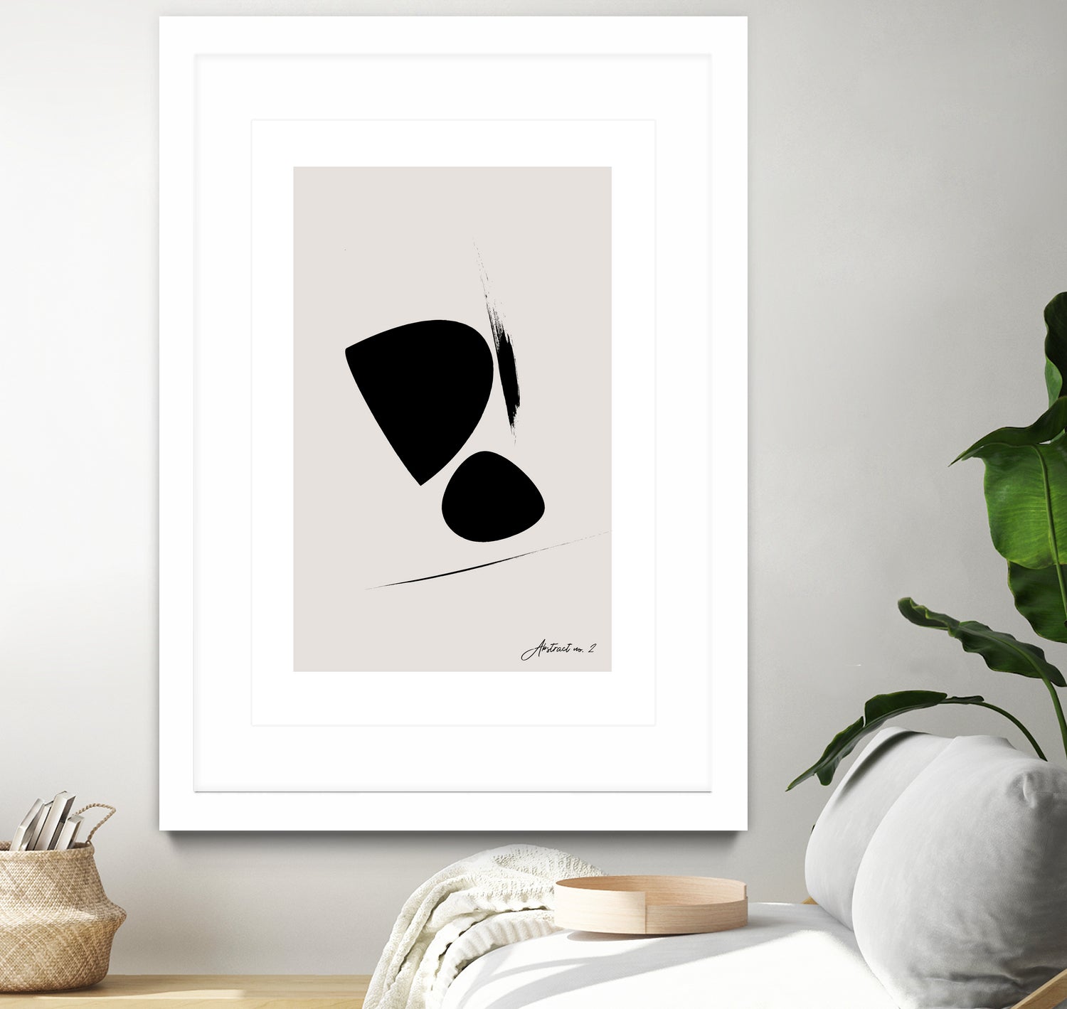 Black Abstract X by Oju Design on GIANT ART - abstract drawing
