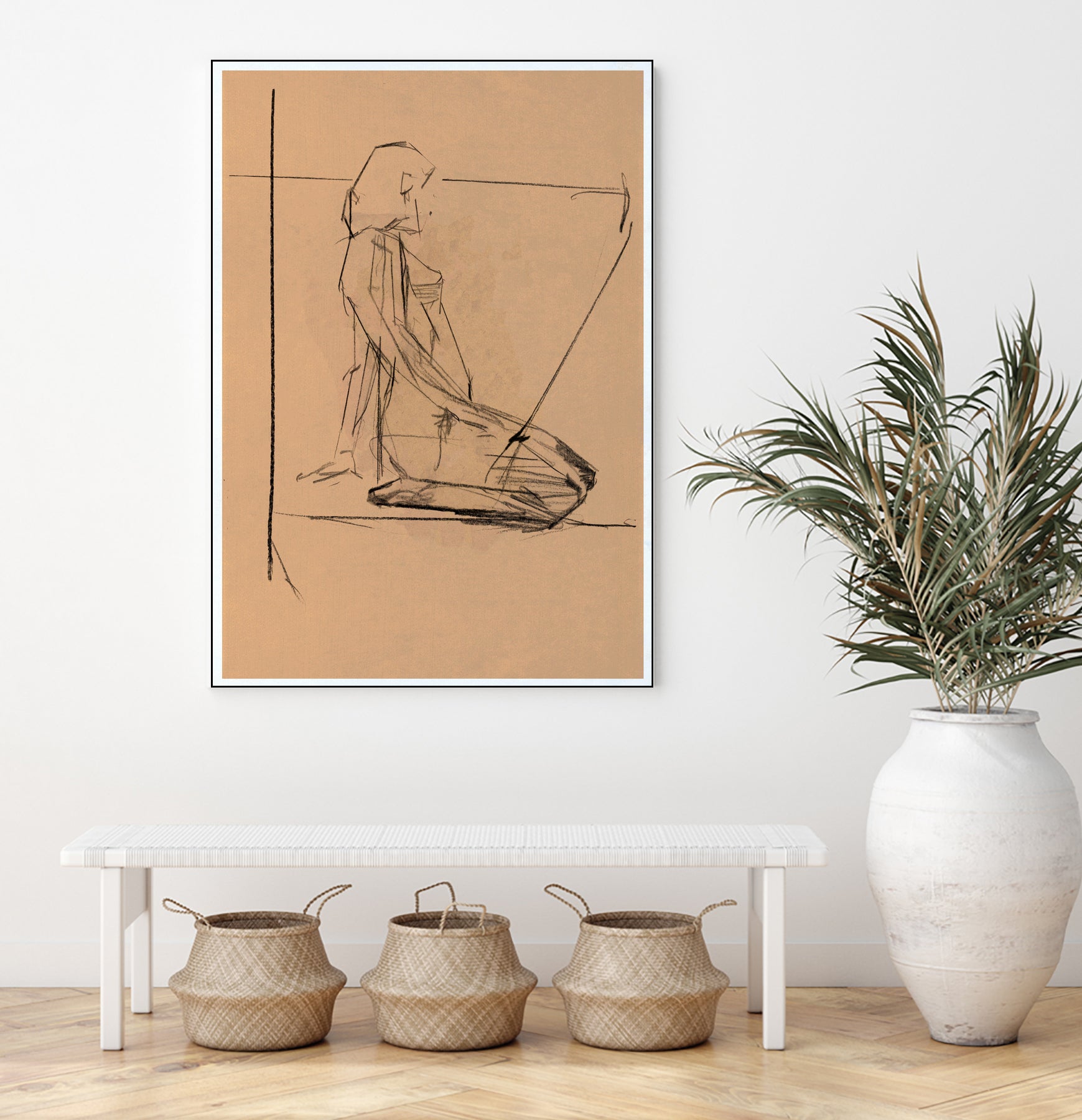 EItude FeIminine No.5 by cartissi on GIANT ART - 7200 illustration