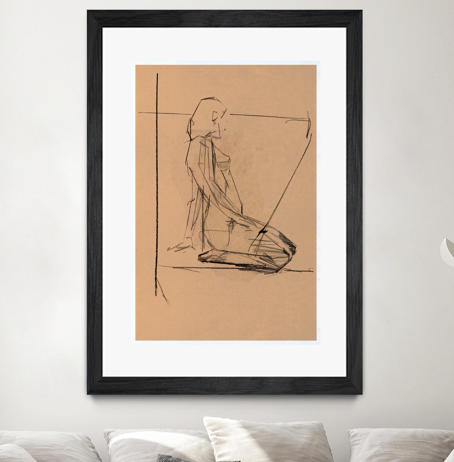 EItude FeIminine No.5 by cartissi on GIANT ART - 7200 illustration