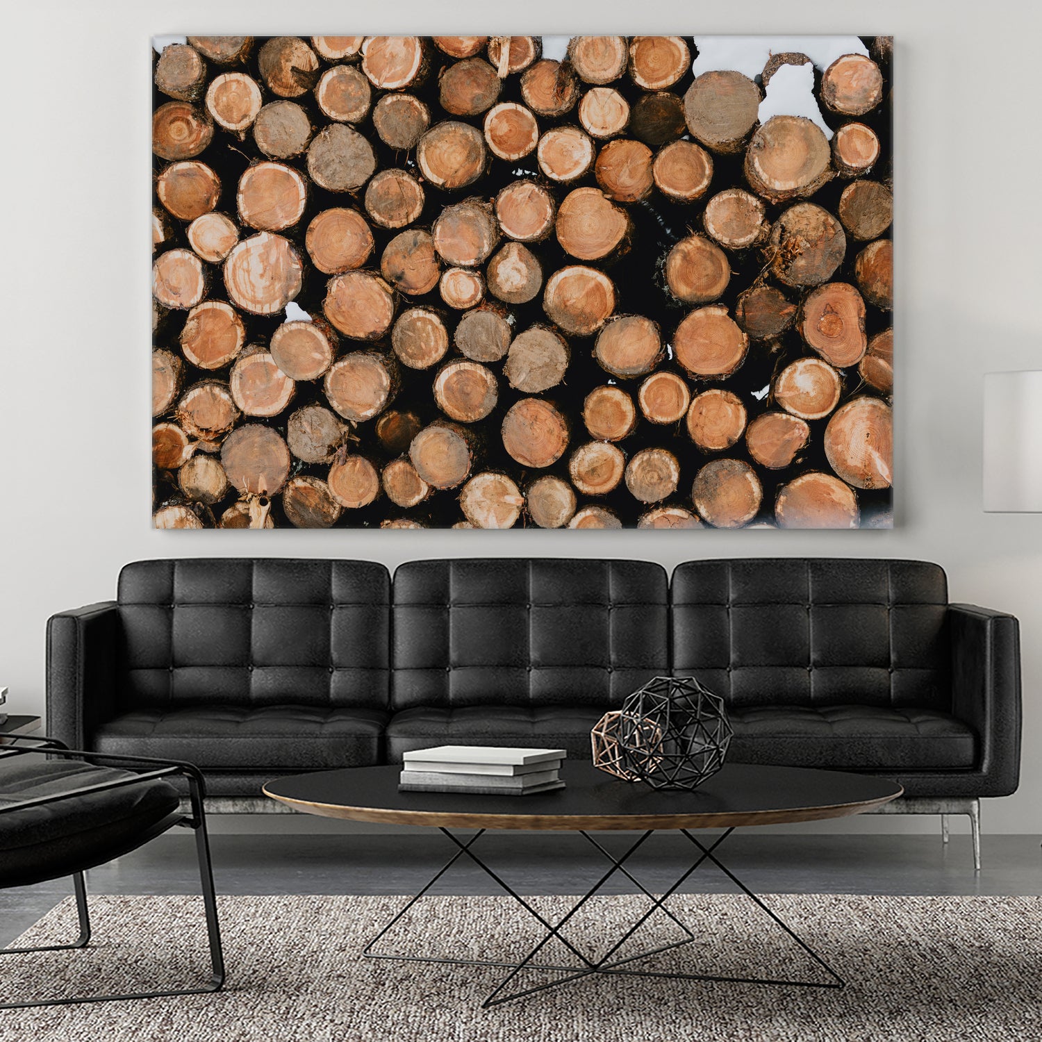 Stacked Timber Beauty by Javier Pardina on GIANT ART - 8192 photography