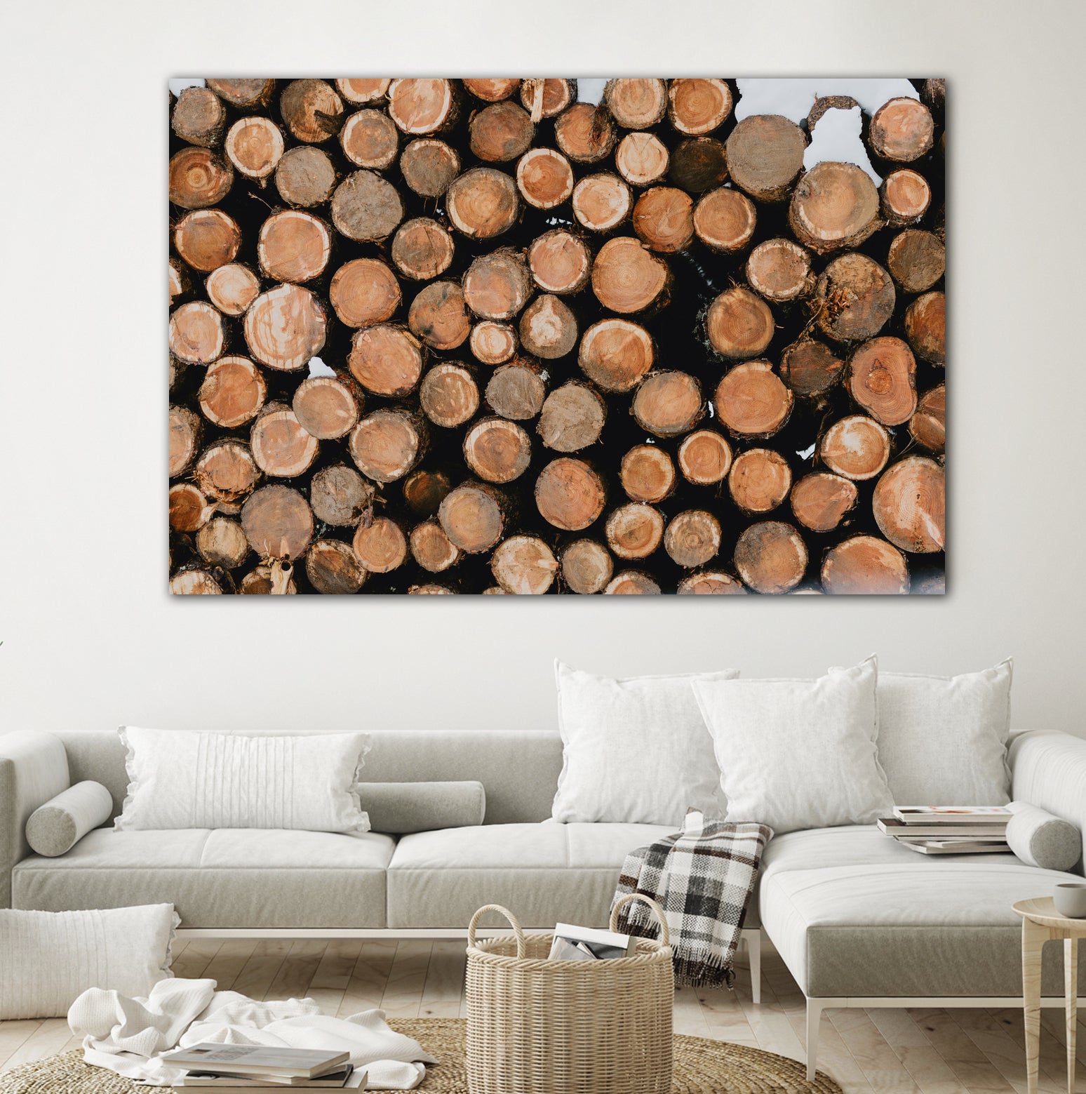 Stacked Timber Beauty by Javier Pardina on GIANT ART - 8192 photography