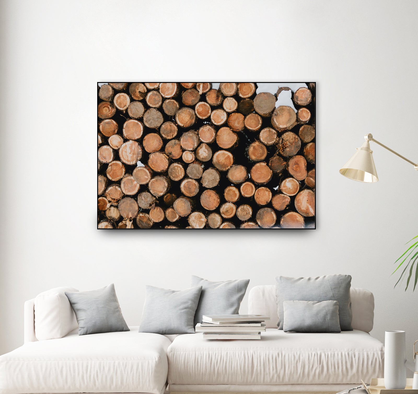 Stacked Timber Beauty by Javier Pardina on GIANT ART - 8192 photography