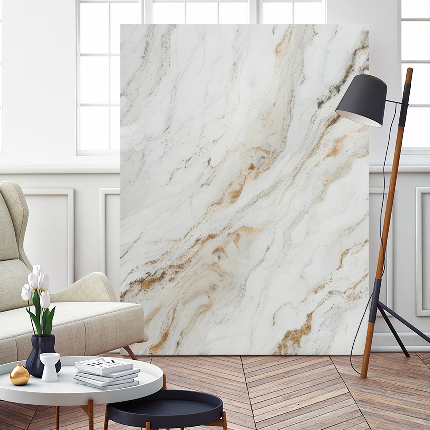 Pearl Cloud Marble by Alpenglow Workshop on GIANT ART - 9000 illustration