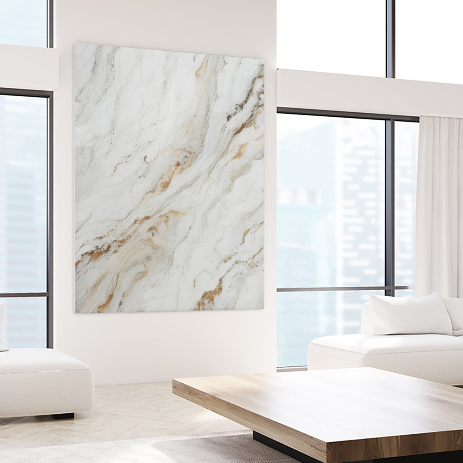 Pearl Cloud Marble by Alpenglow Workshop on GIANT ART - 9000 illustration