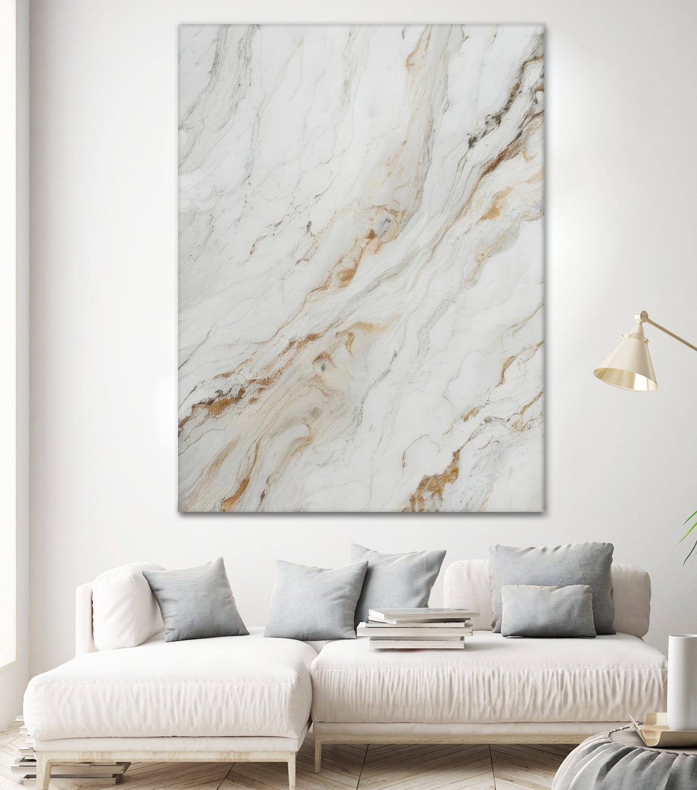 Pearl Cloud Marble by Alpenglow Workshop on GIANT ART - 9000 illustration
