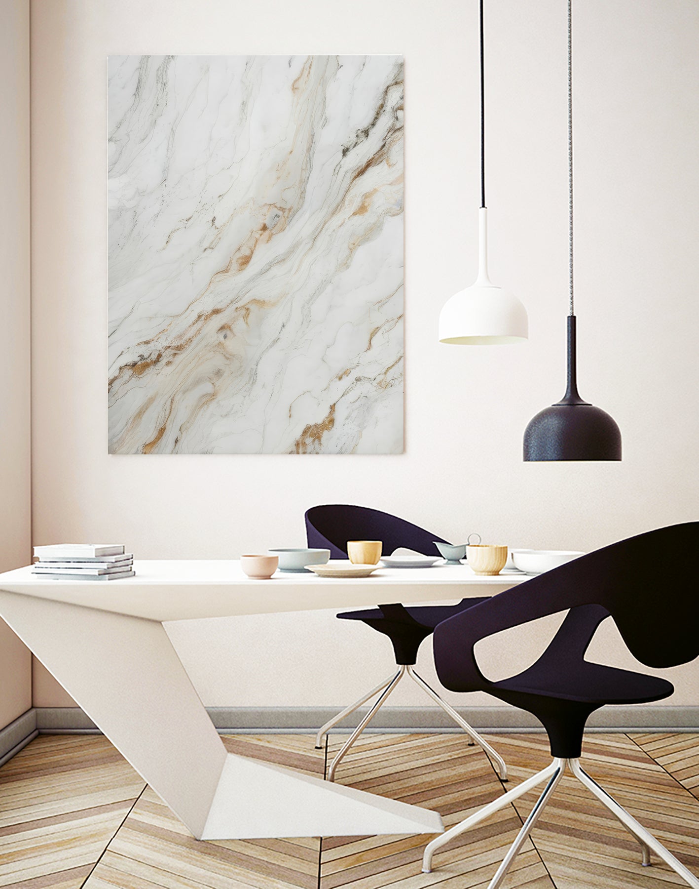 Pearl Cloud Marble by Alpenglow Workshop on GIANT ART - 9000 illustration