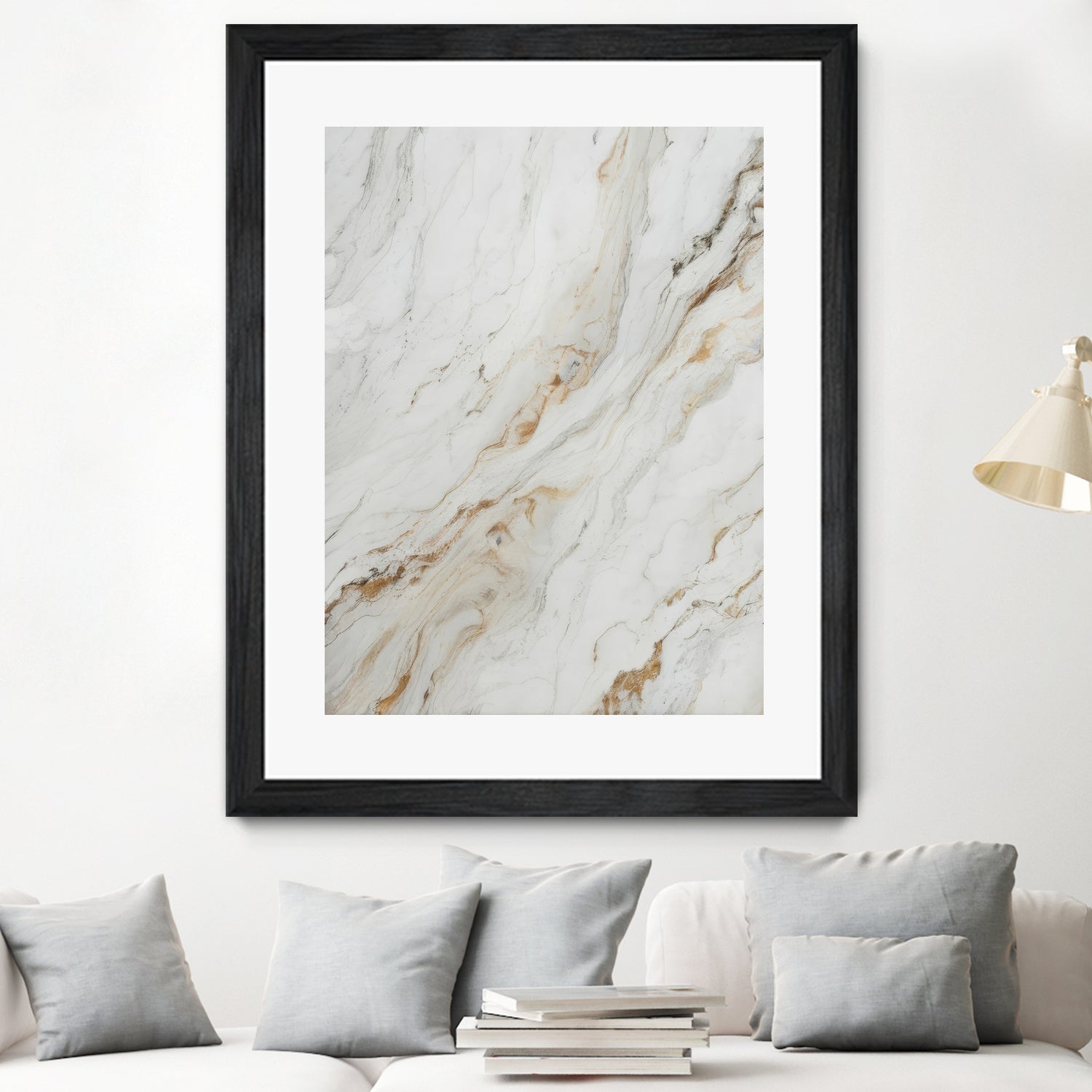 Pearl Cloud Marble by Alpenglow Workshop on GIANT ART - 9000 illustration