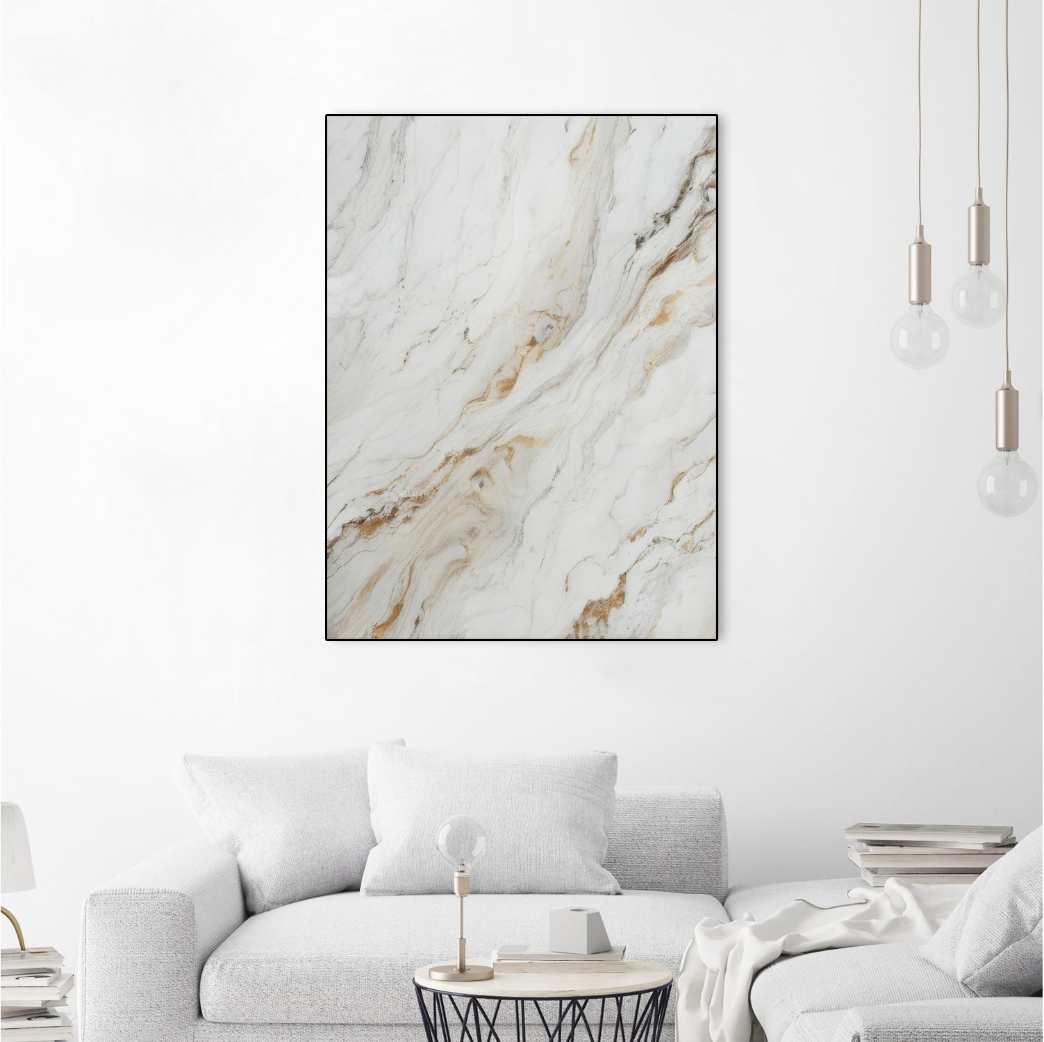 Pearl Cloud Marble by Alpenglow Workshop on GIANT ART - 9000 illustration