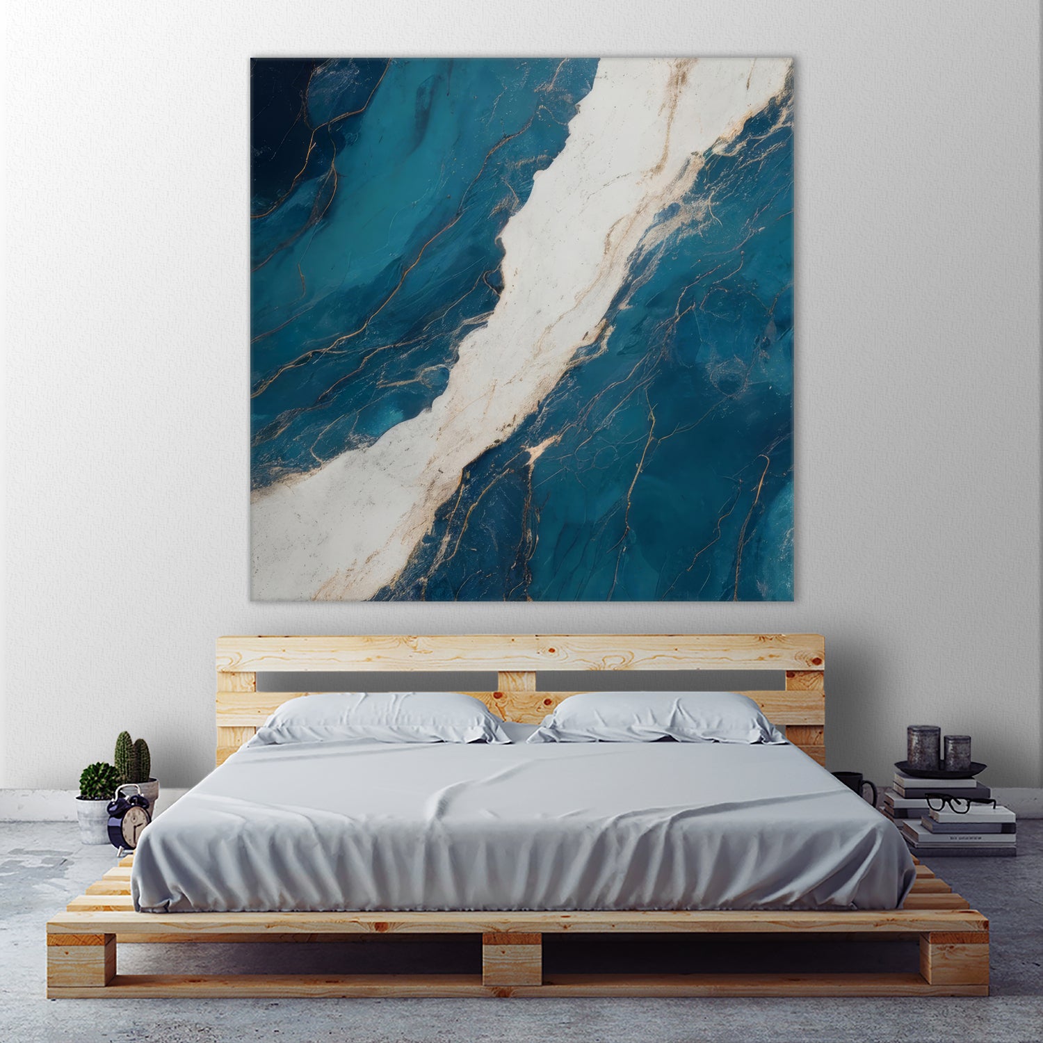 Marble Ocean Flow by Alpenglow Workshop on GIANT ART - abstract abstract art decor