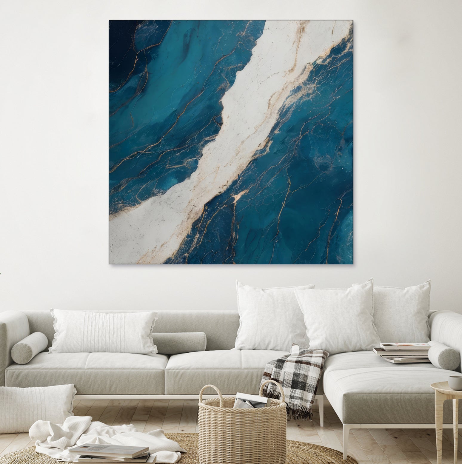 Marble Ocean Flow by Alpenglow Workshop on GIANT ART - abstract abstract art decor