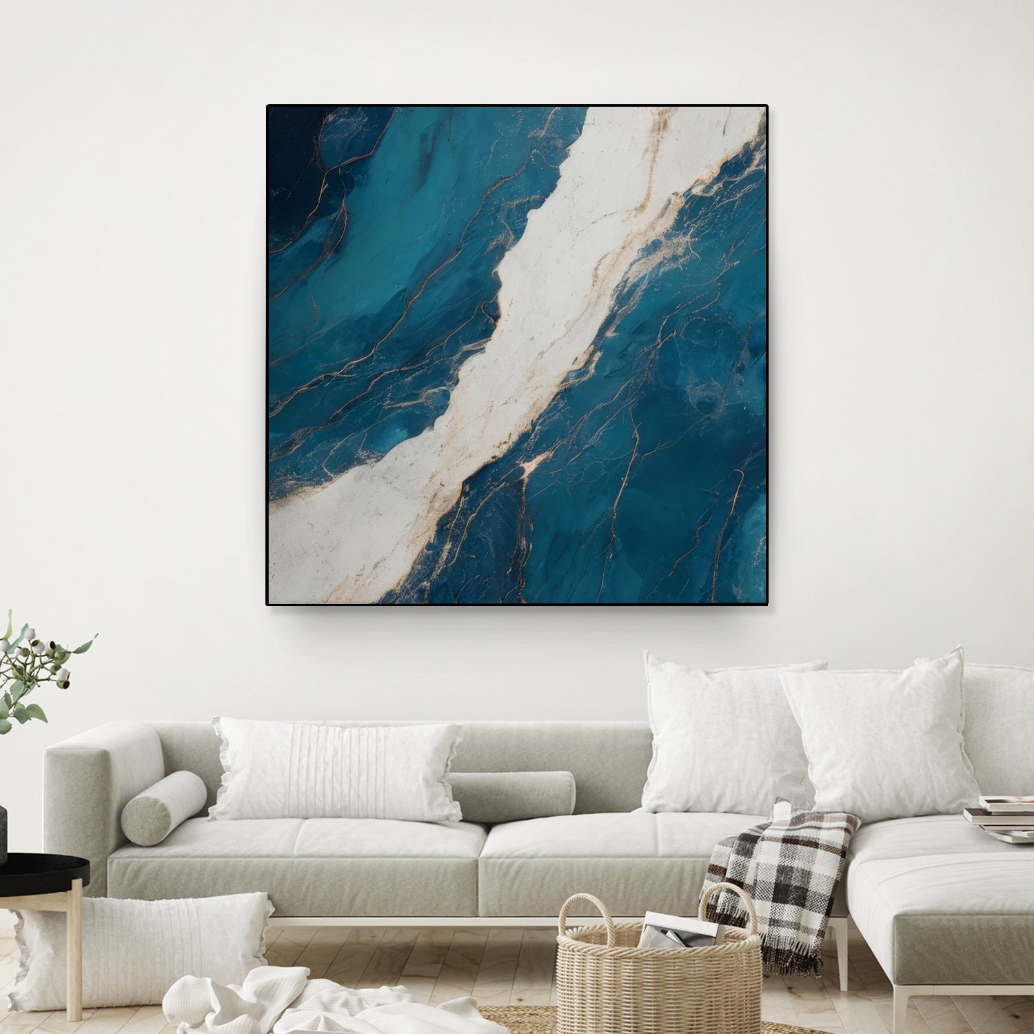 Marble Ocean Flow by Alpenglow Workshop on GIANT ART - abstract abstract art decor